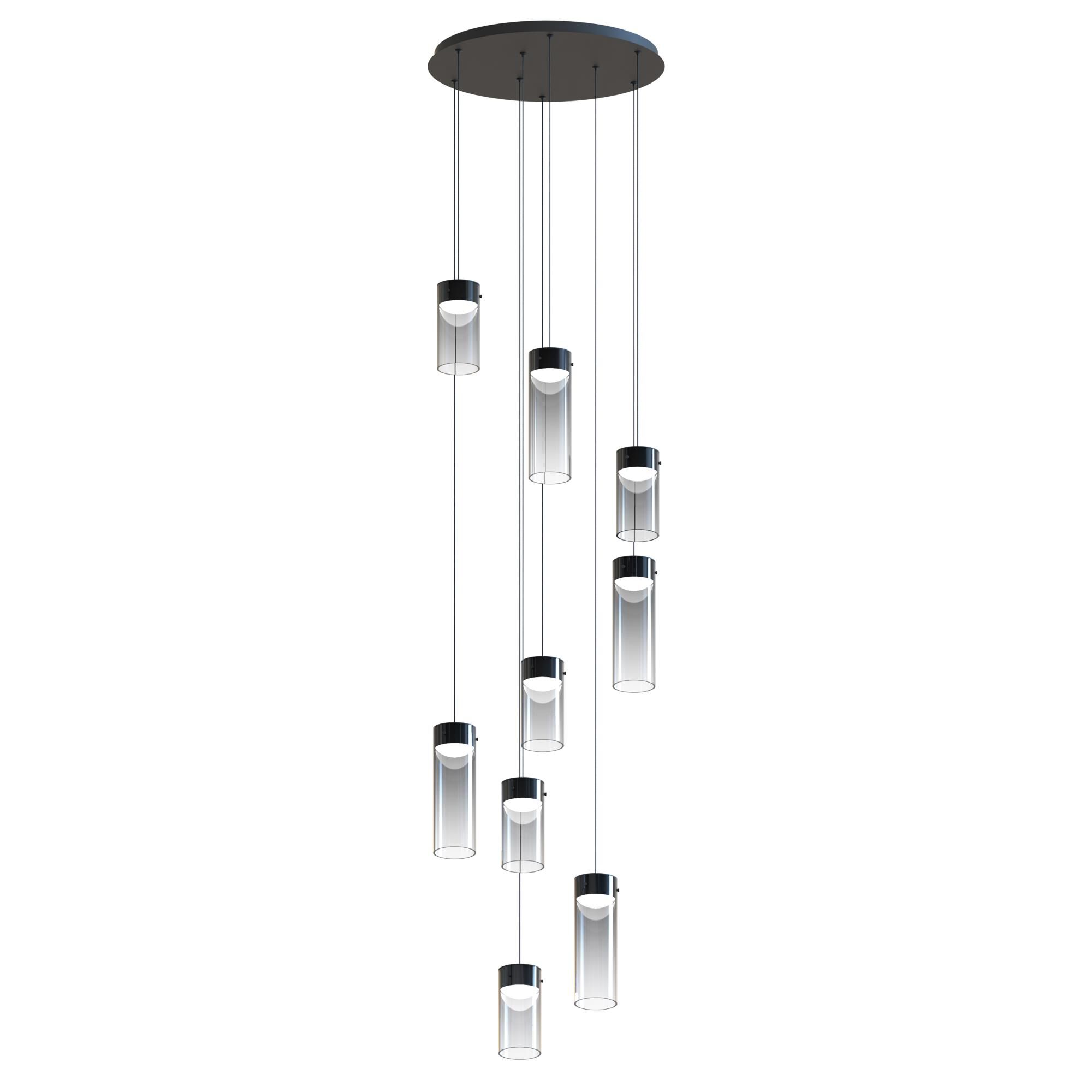 Highball 23 Inch Multi Light Pendant by ET2 Lighting