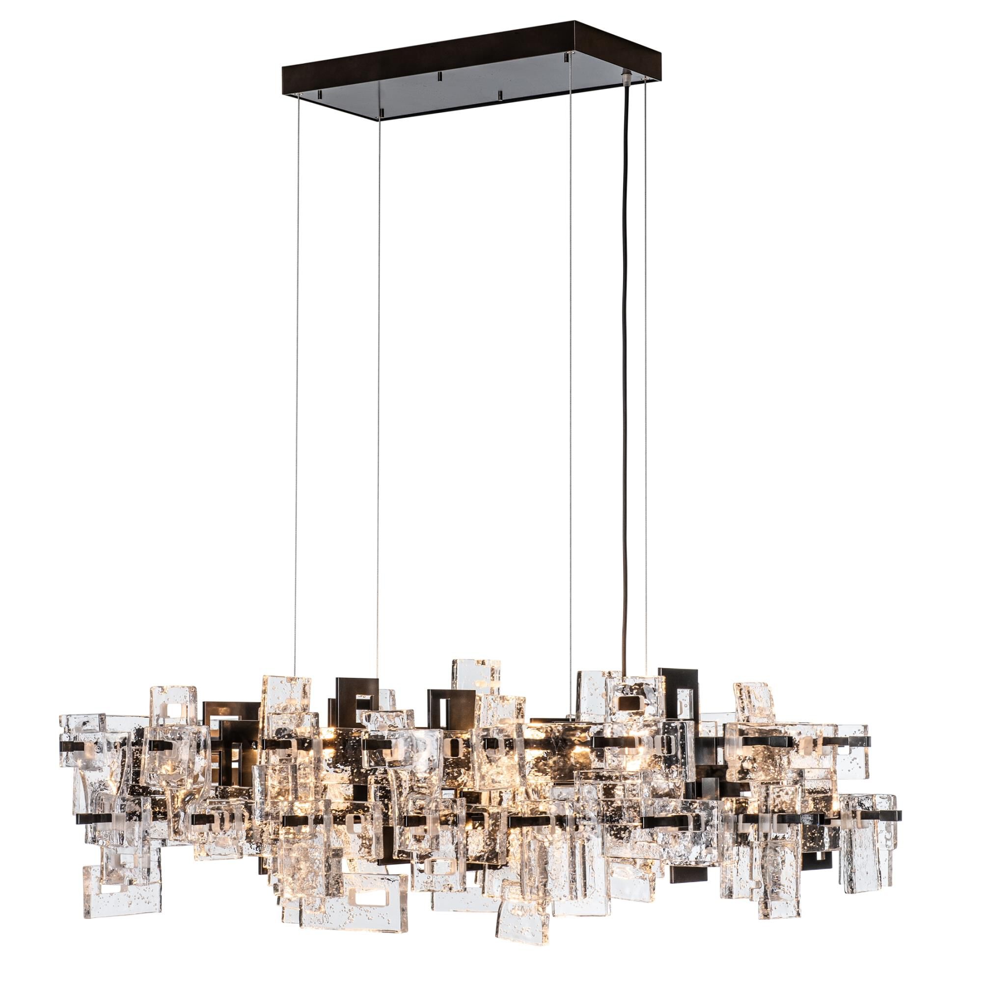 Fusion 53 Inch Linear Suspension Light by Hubbardton Forge