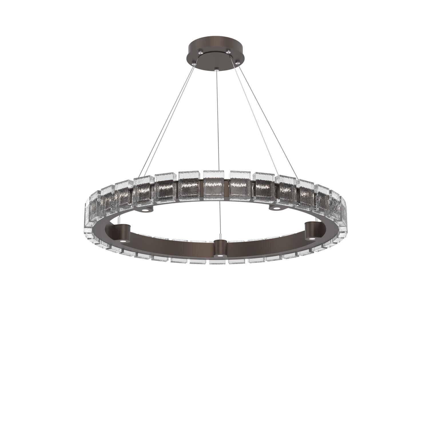 Levi Wilson Tessera 38 Inch Chandelier by Hammerton Studio