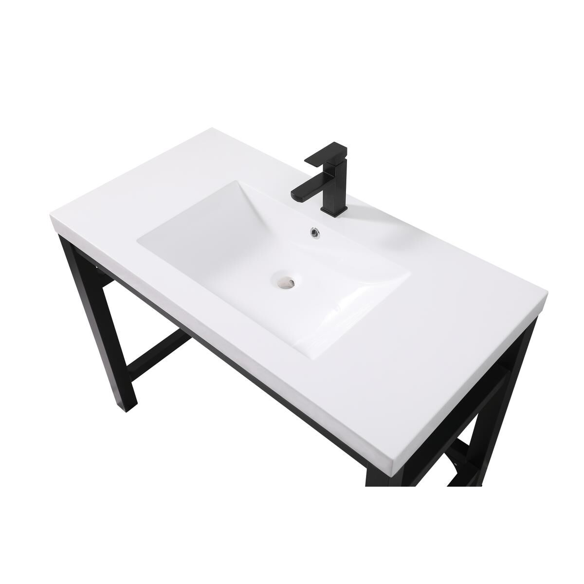 Shown in Black finish