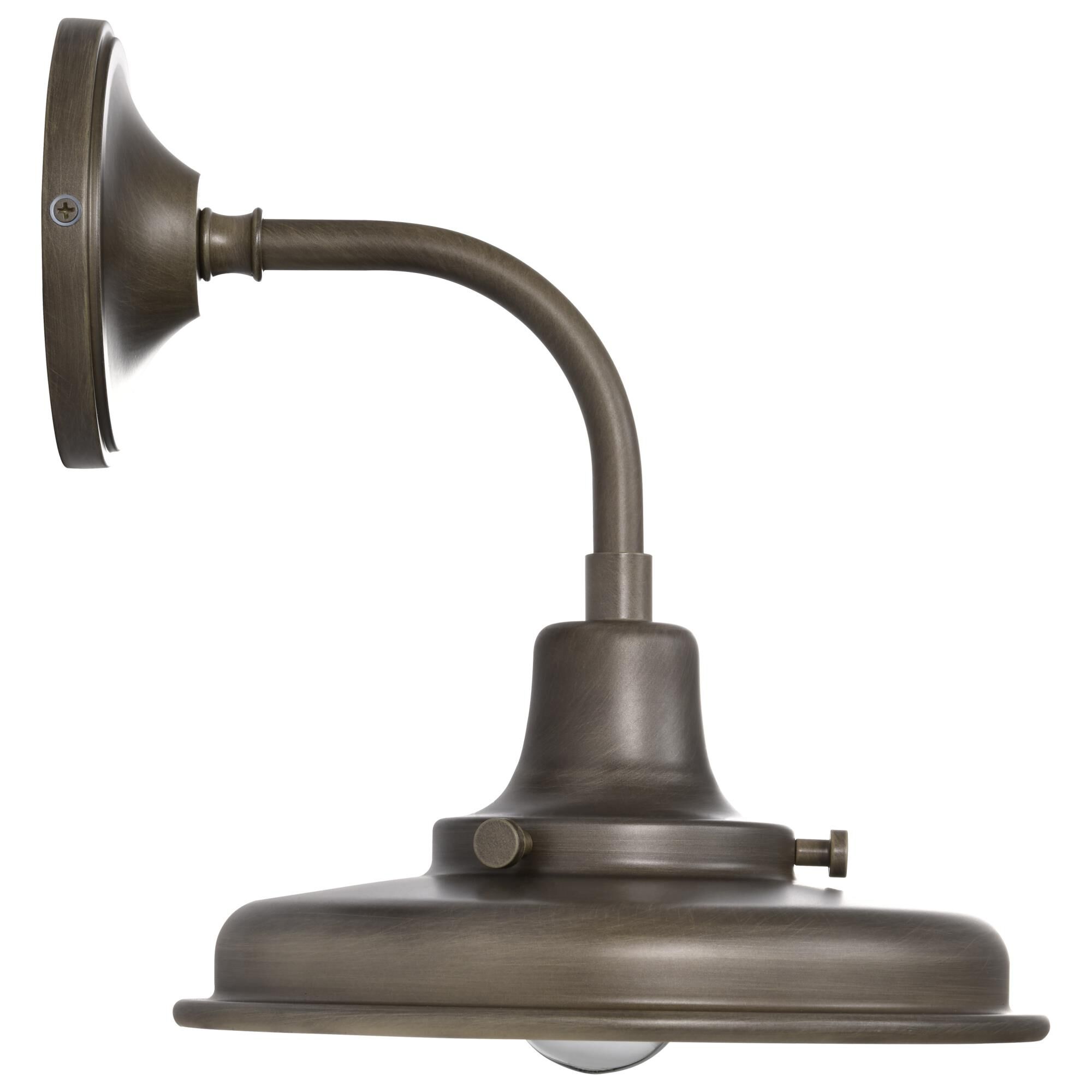 Shown in Burnished Bronze finish and Bronze shade