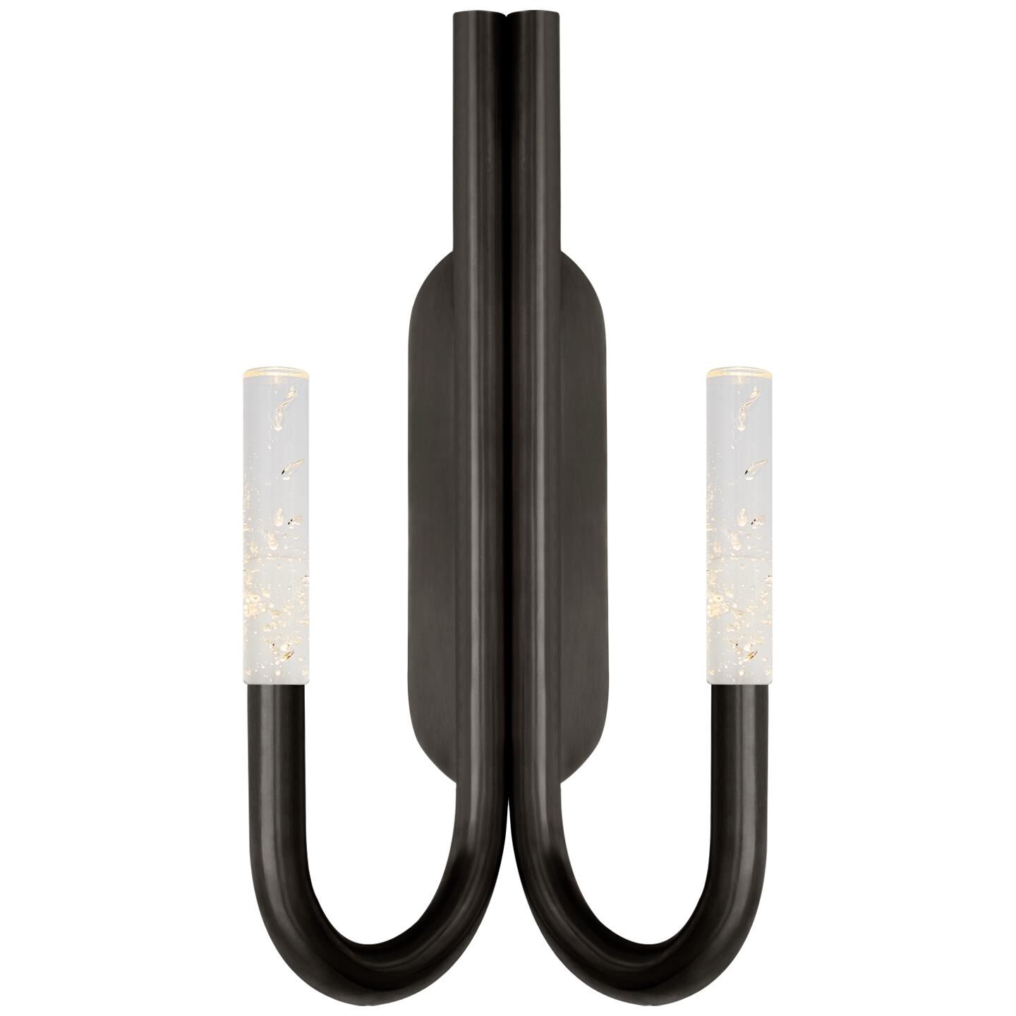 Visual Comfort Signature Collection Kelly Wearstler Rousseau 20 Inch LED Wall Sconce