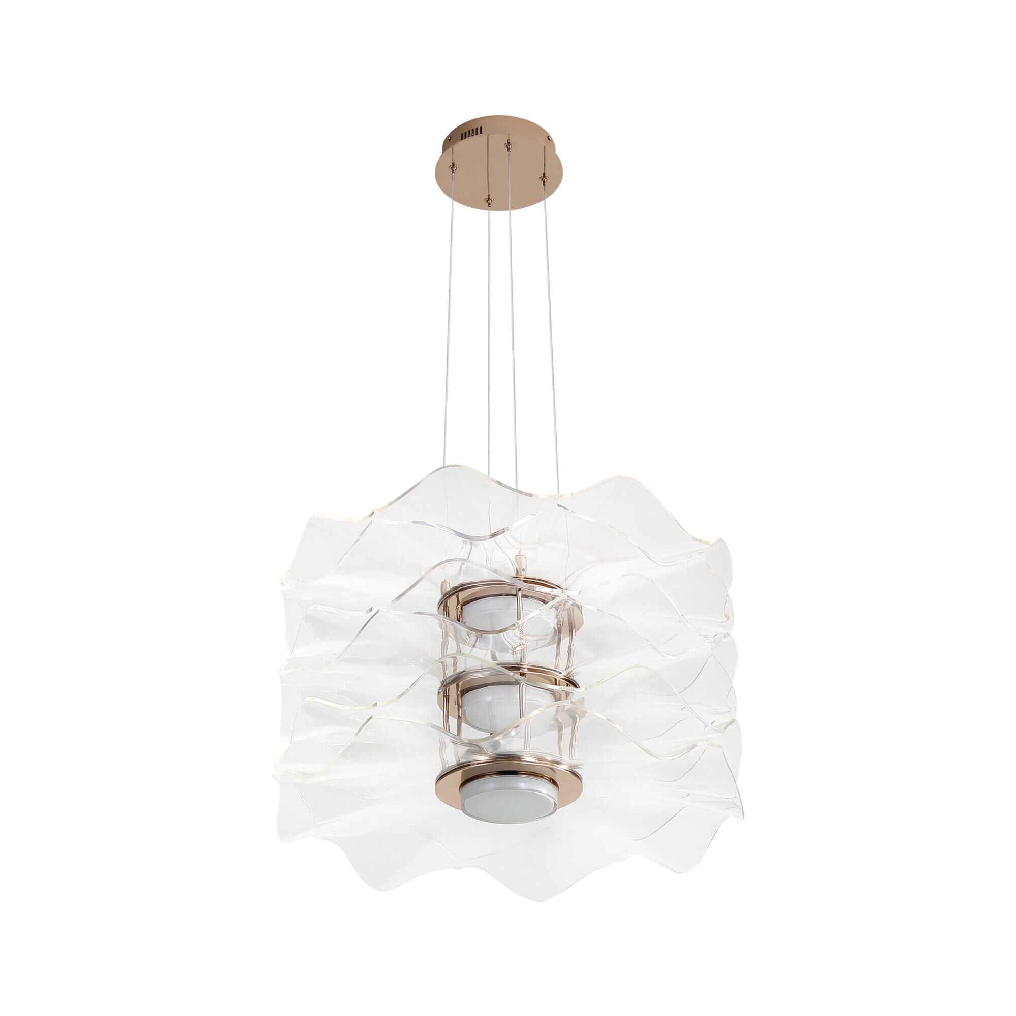 Vetrina 23 Inch Large Pendant by Golden Lighting