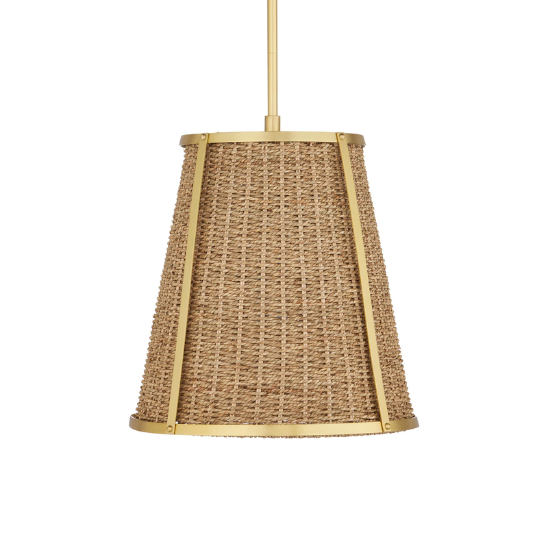 Suzanne Duin Deauville Small Pendant Light by Currey & Company