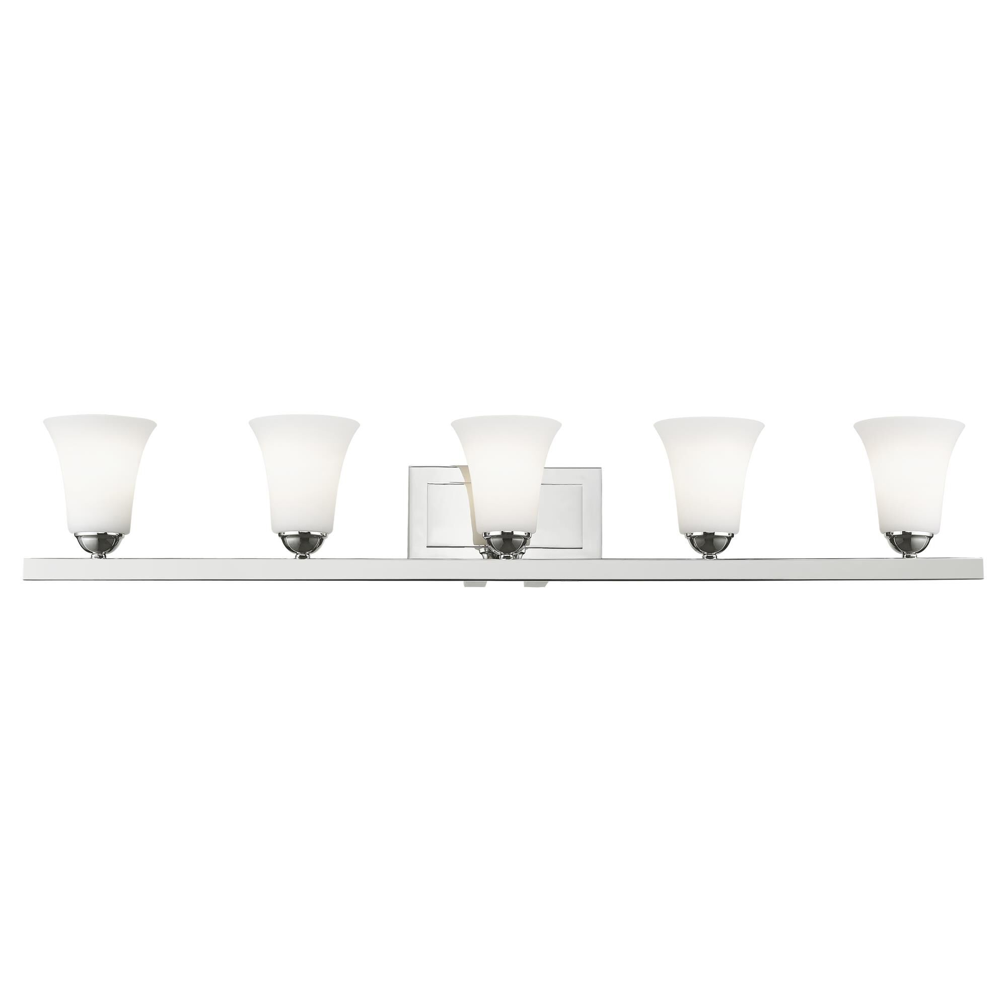 Ridgedale 43 Inch 5 Light Bath Vanity Light by Livex Lighting