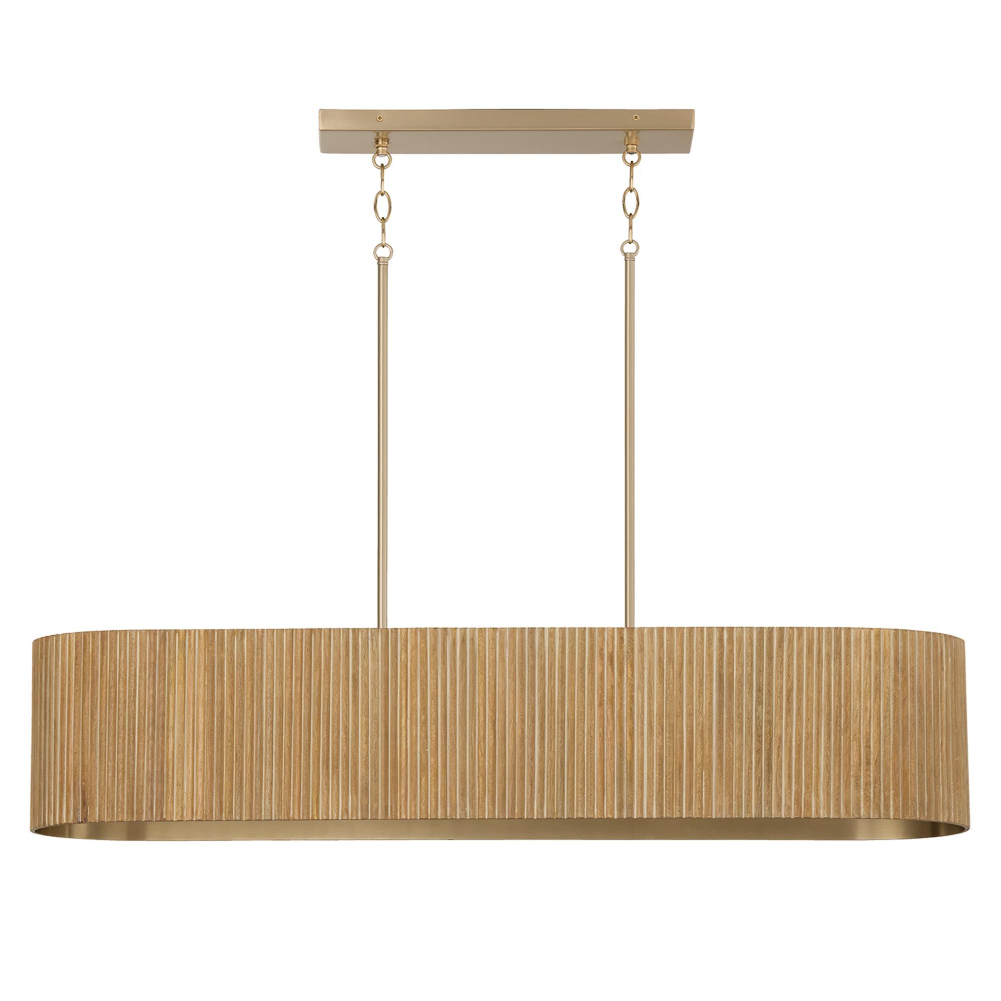 Shown in White Wash and Matte Brass finish