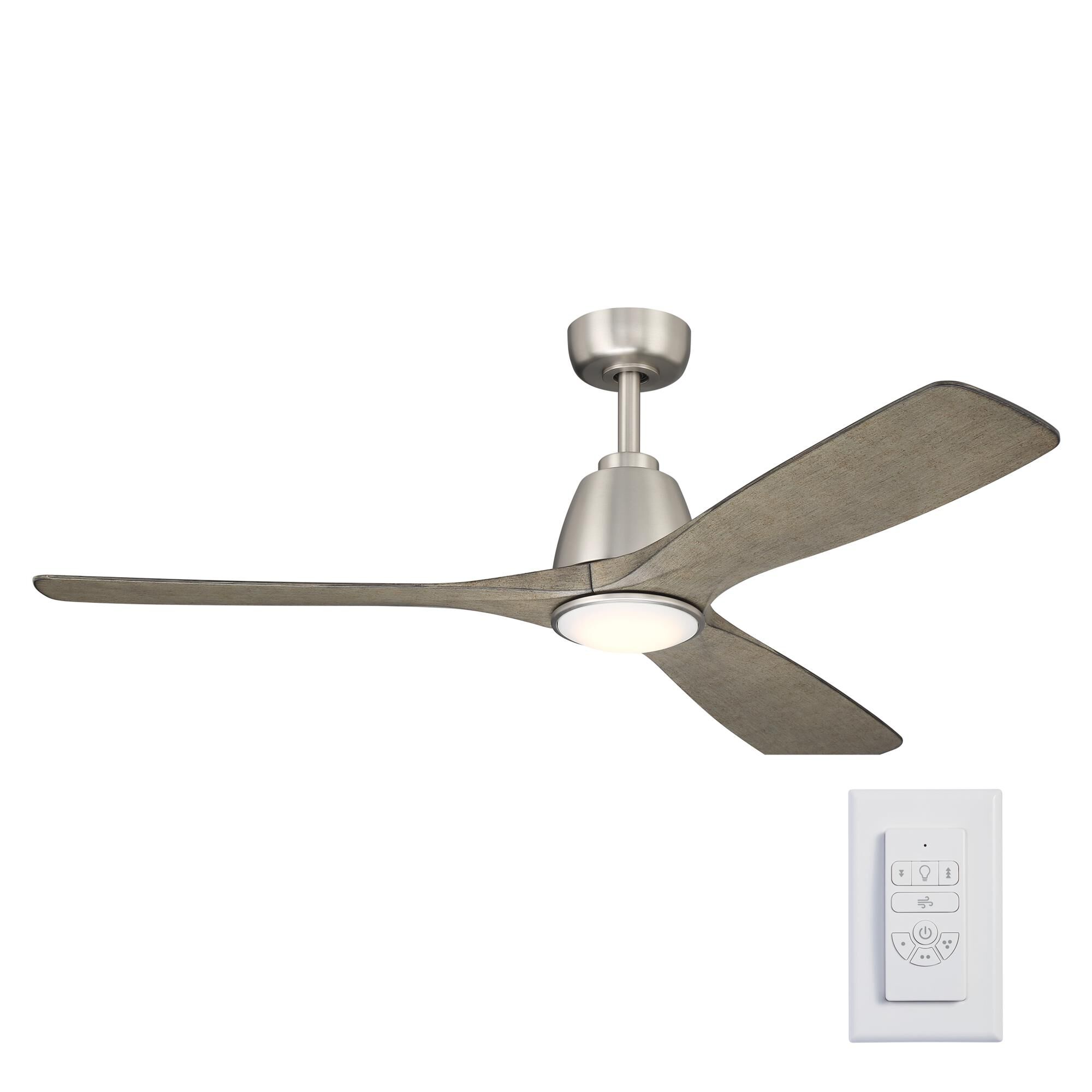 Shown in Brushed Nickel finish and Satin Etched Cased Opal glass