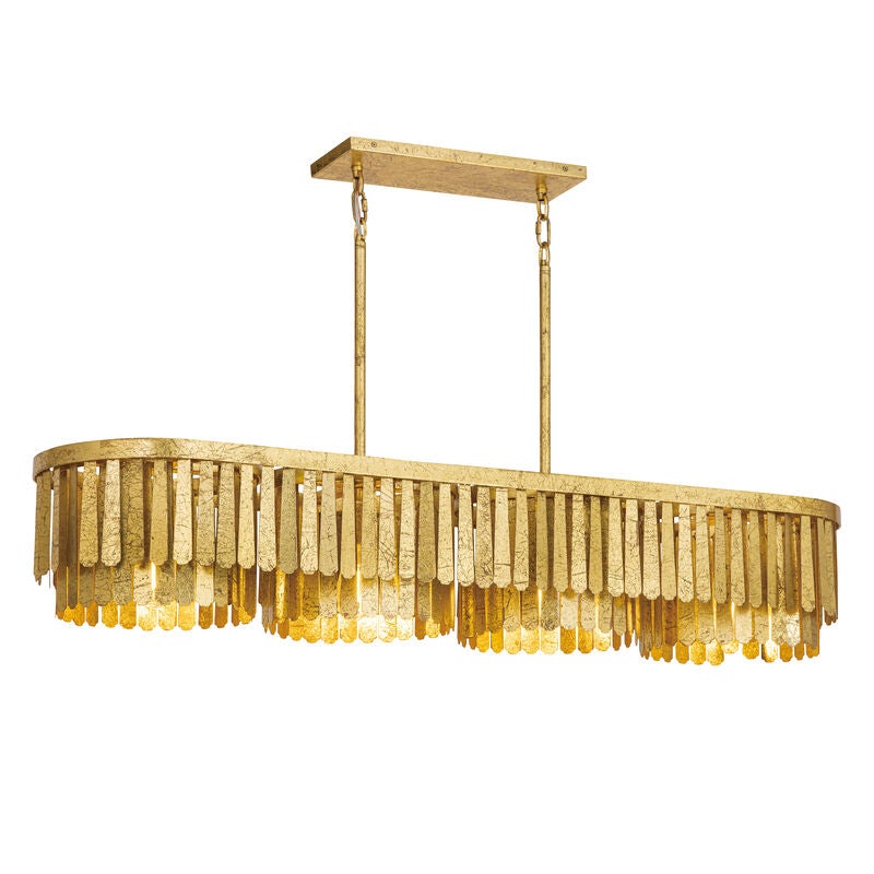 Regalia Medium Linear Chandelier by Maxim Lighting