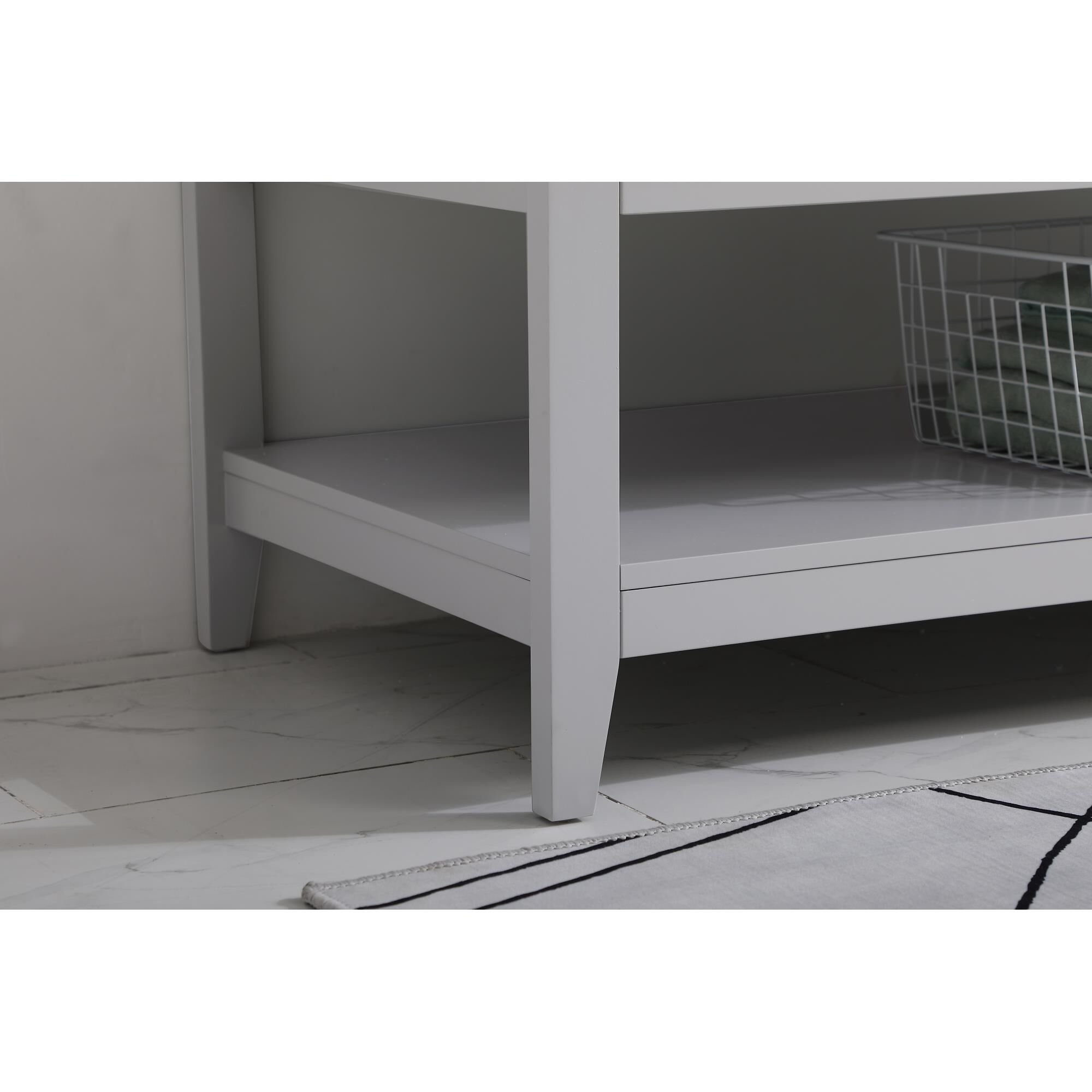 Shown in Grey finish