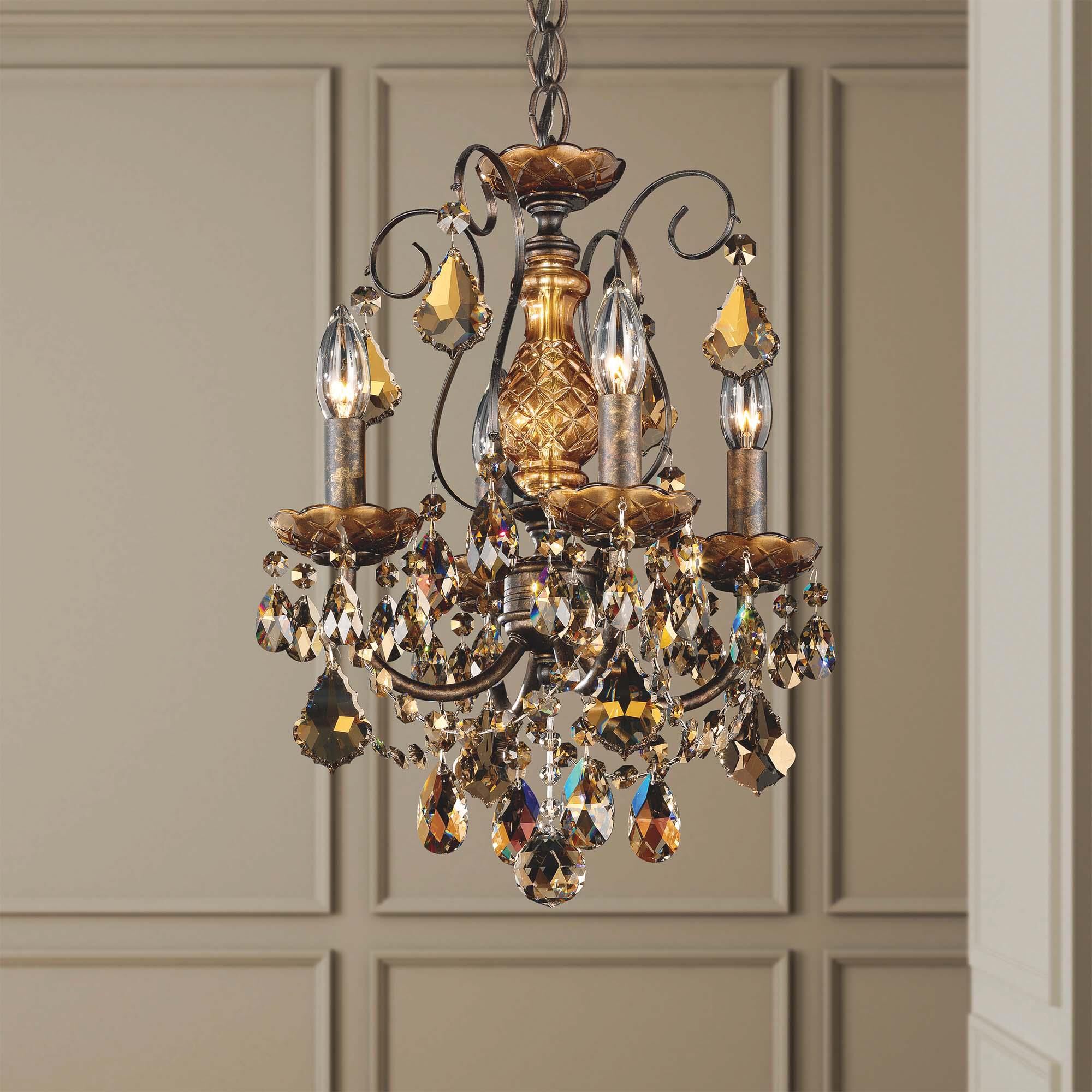 New Orleans 12 Inch Mini Chandelier by Schonbek