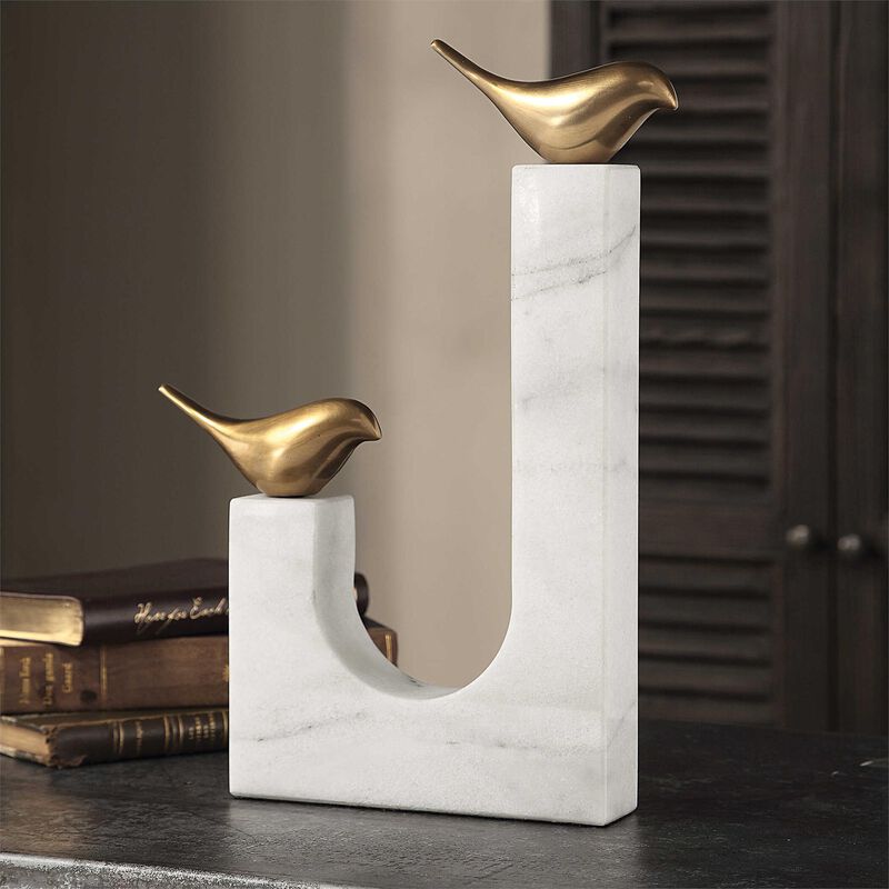 Songbirds Figurine by Uttermost