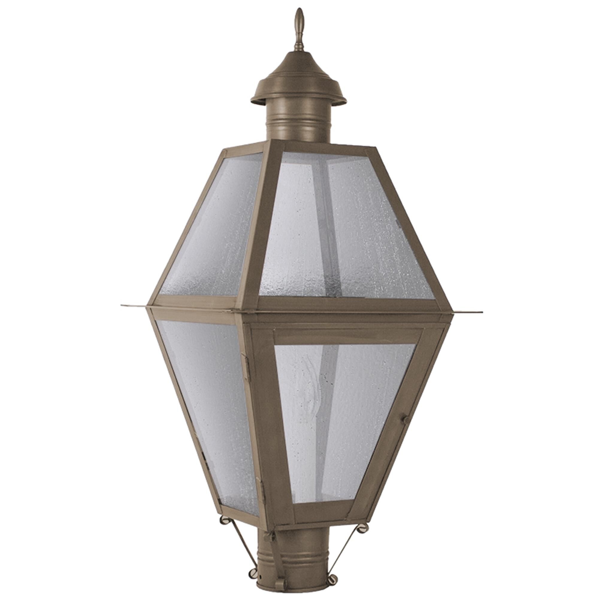 Boston 27 Inch 3 Light Outdoor Post Lamp,