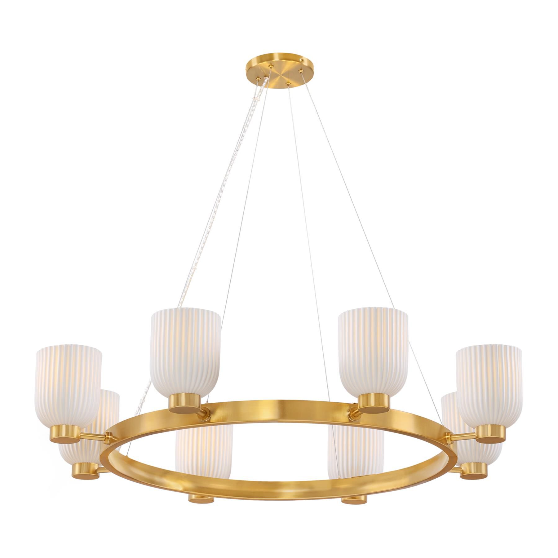 Isla Blanca 40 Inch Chandelier by Savoy House