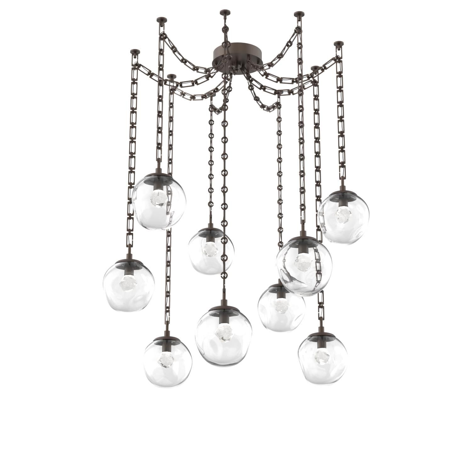 Shown in Flat Bronze finish and Zircon Clear glass