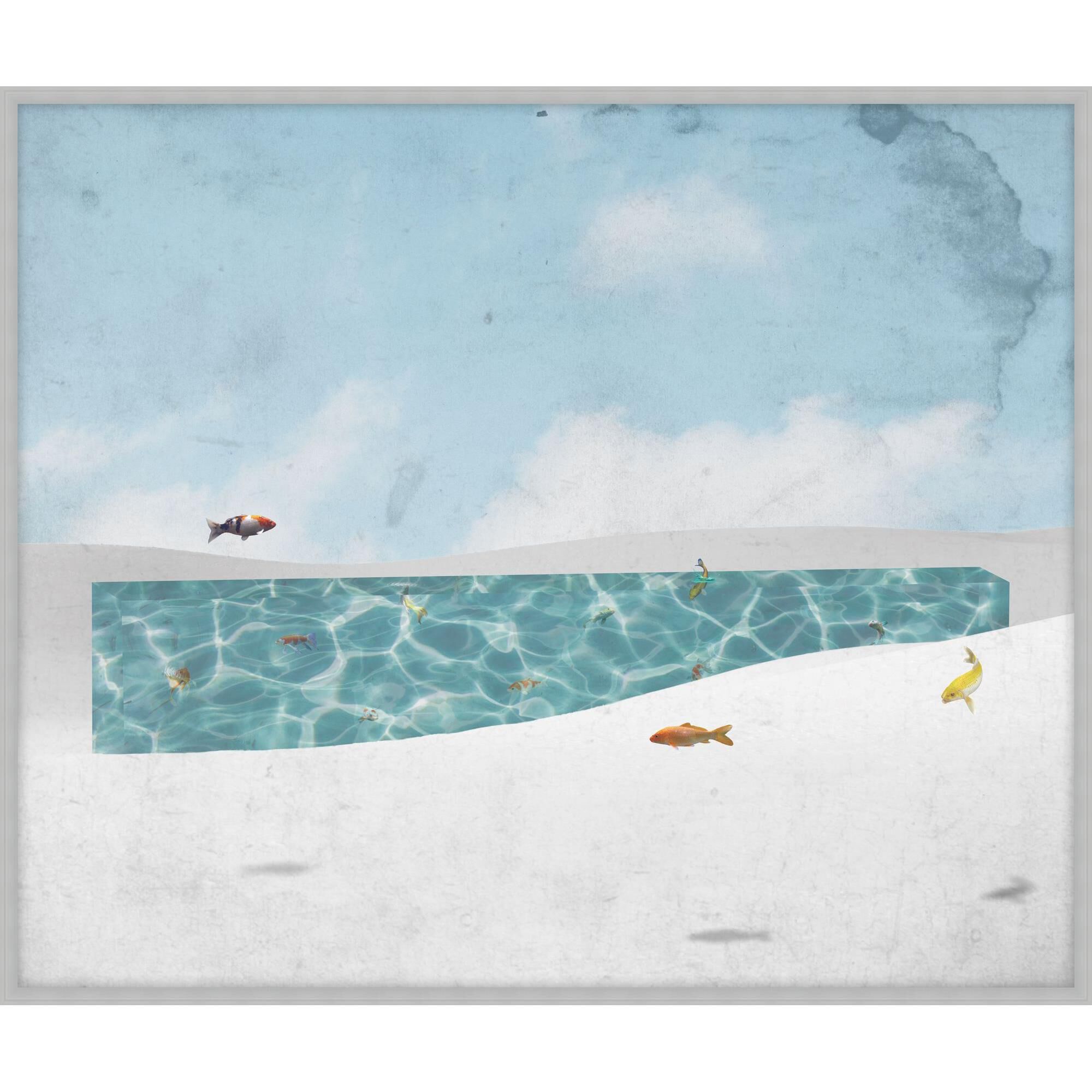 Fish Out Of Water Print by Level57