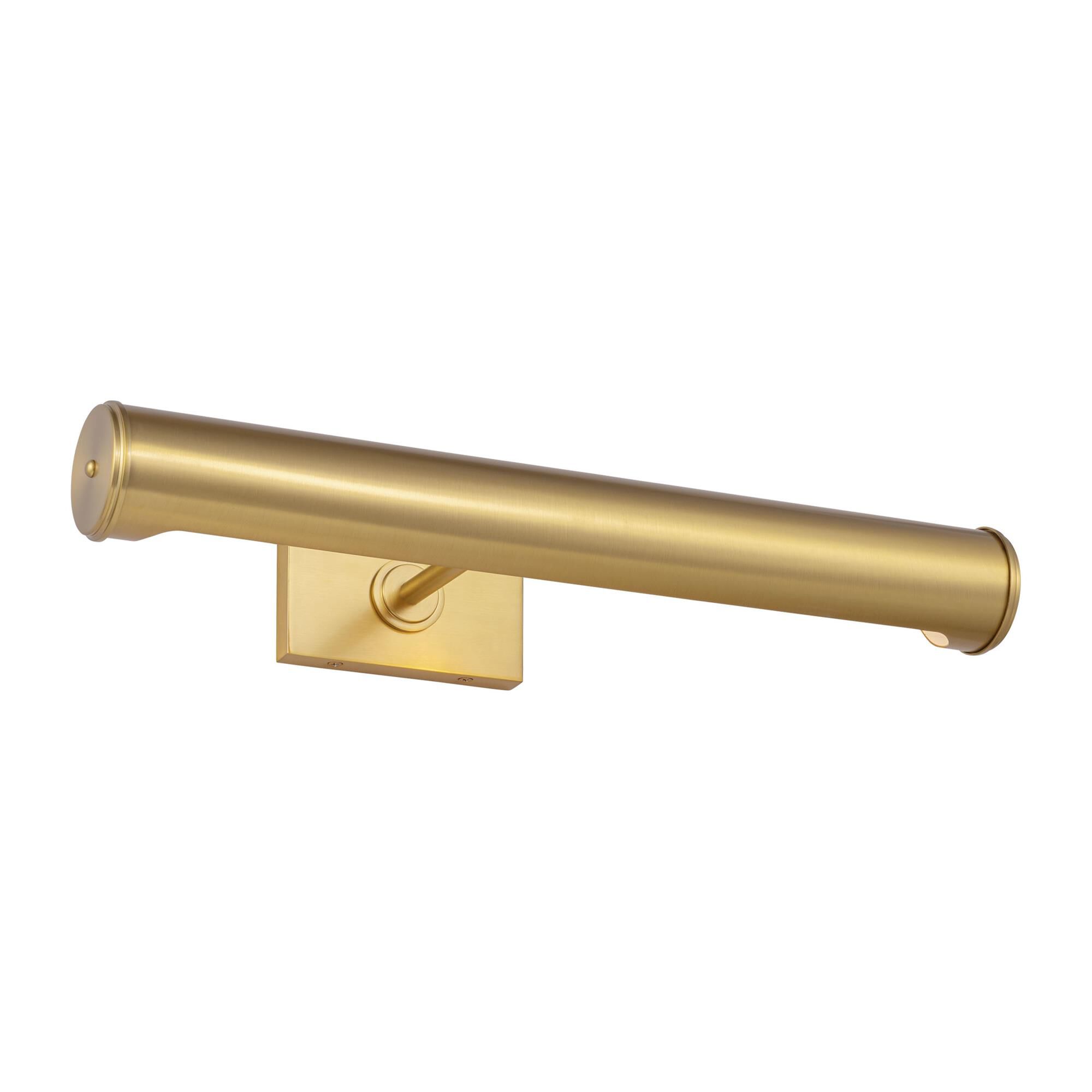 Shown in Burnished Brass finish and Burnished Brass shade