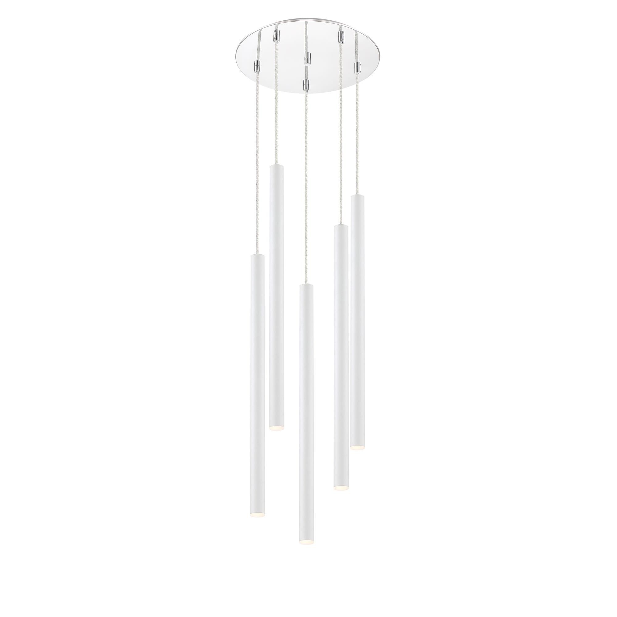 Forest 13 Inch 5 Light LED Multi Light Pendant by Z-Lite