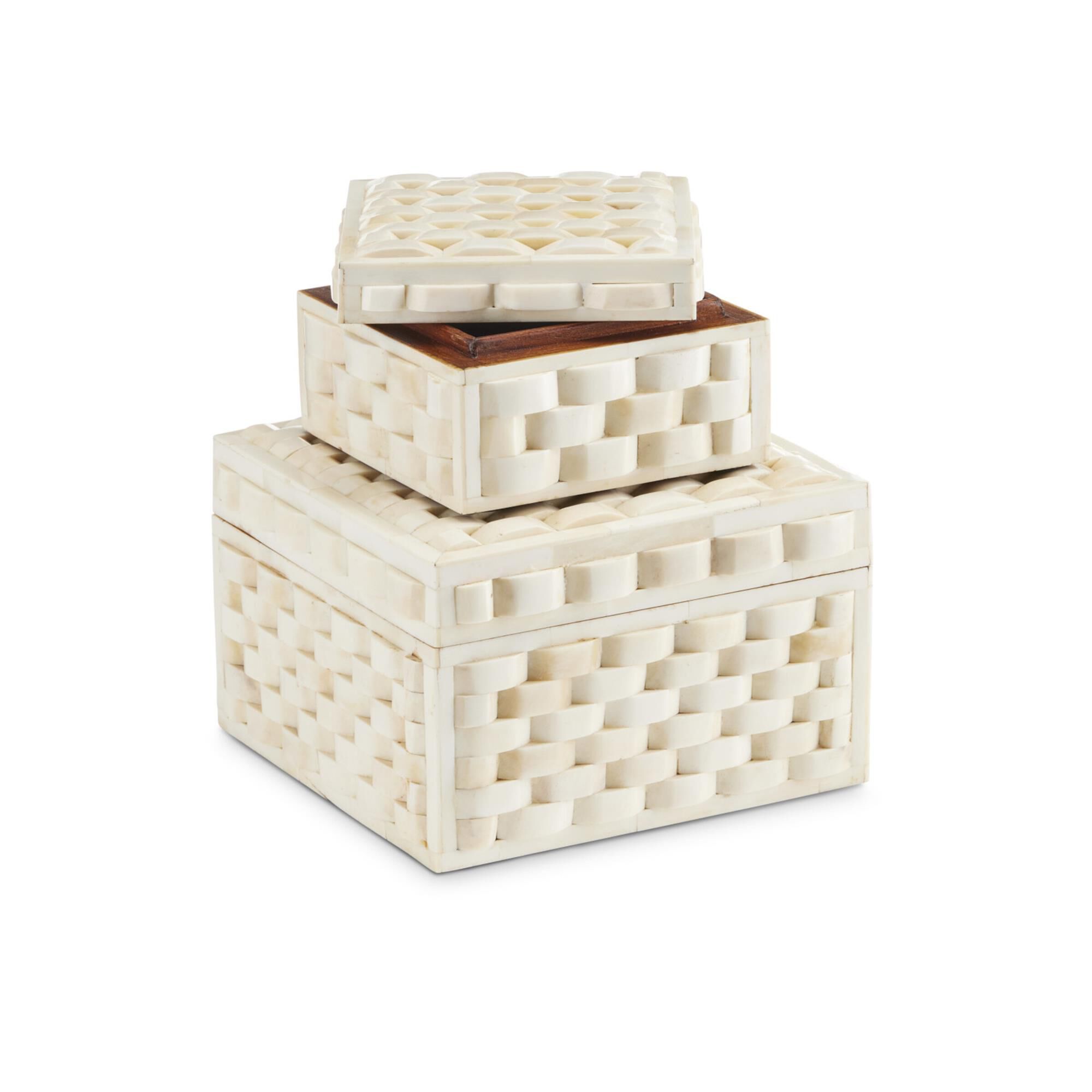 Felice Box Set of 2 Accent Box,