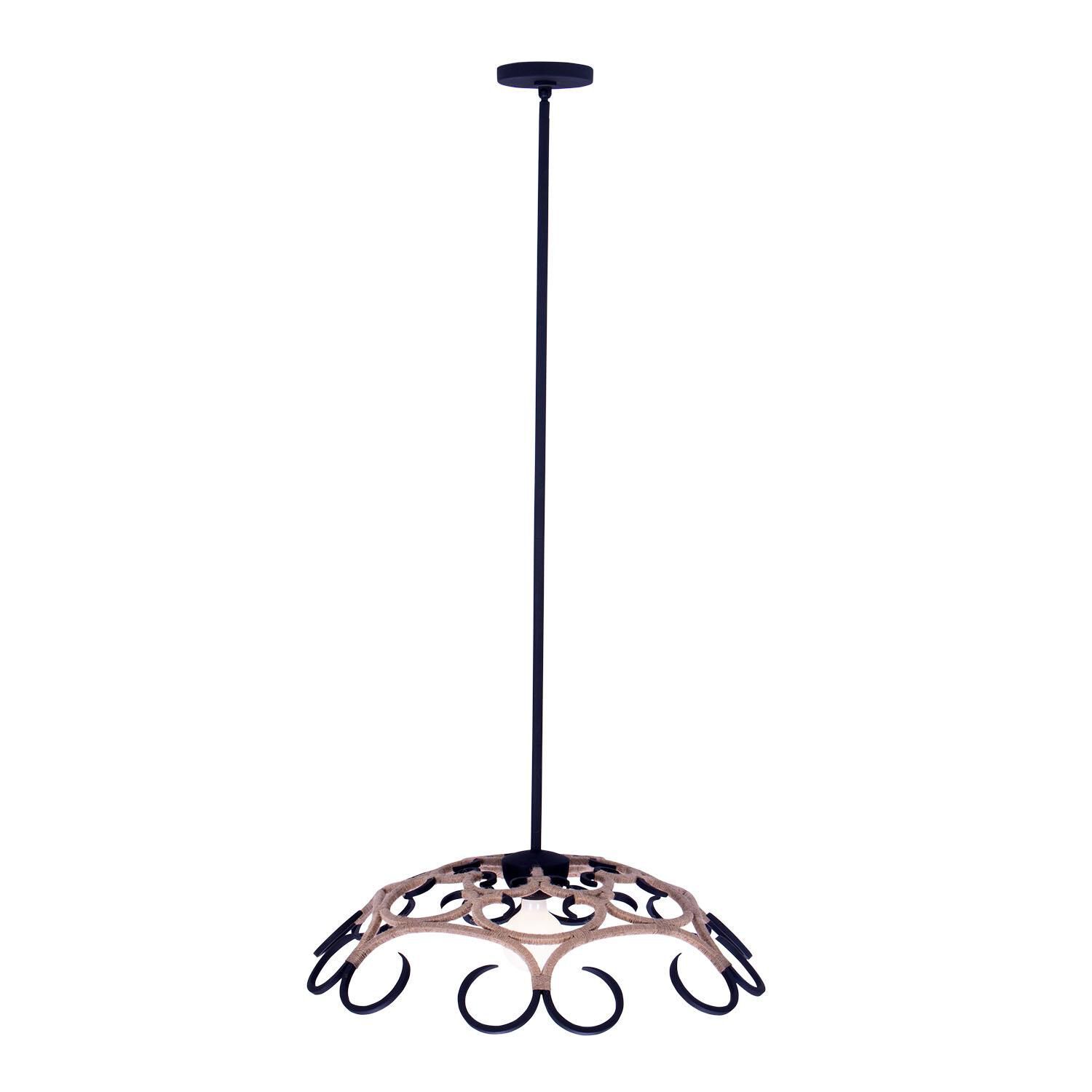 Ferrum 28 Inch Large Pendant by Kalco Lighting