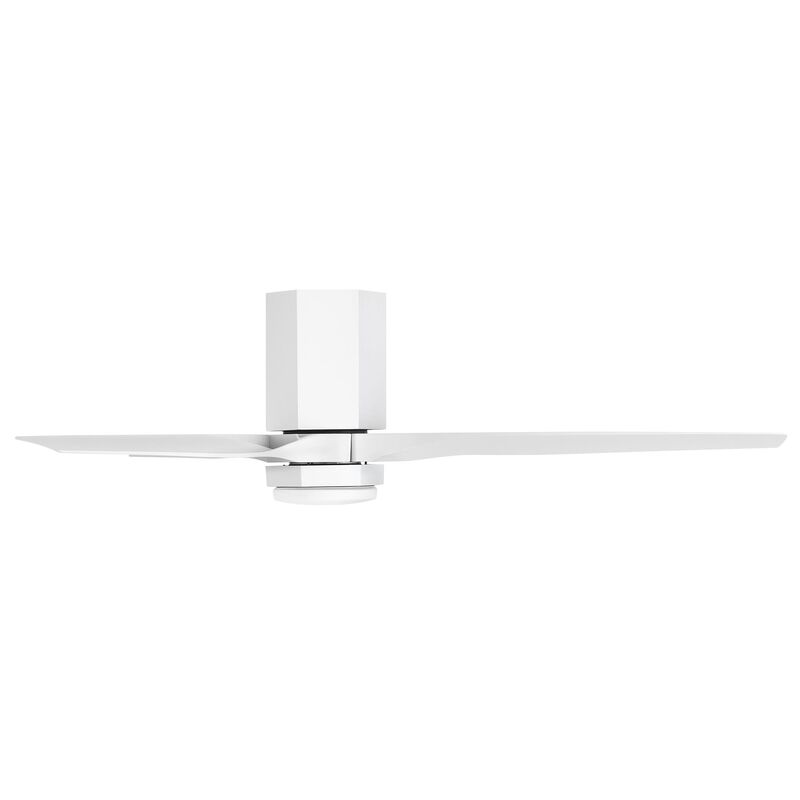 Facet 52 Inch Flush Mount Fan with Light Kit by Hinkley