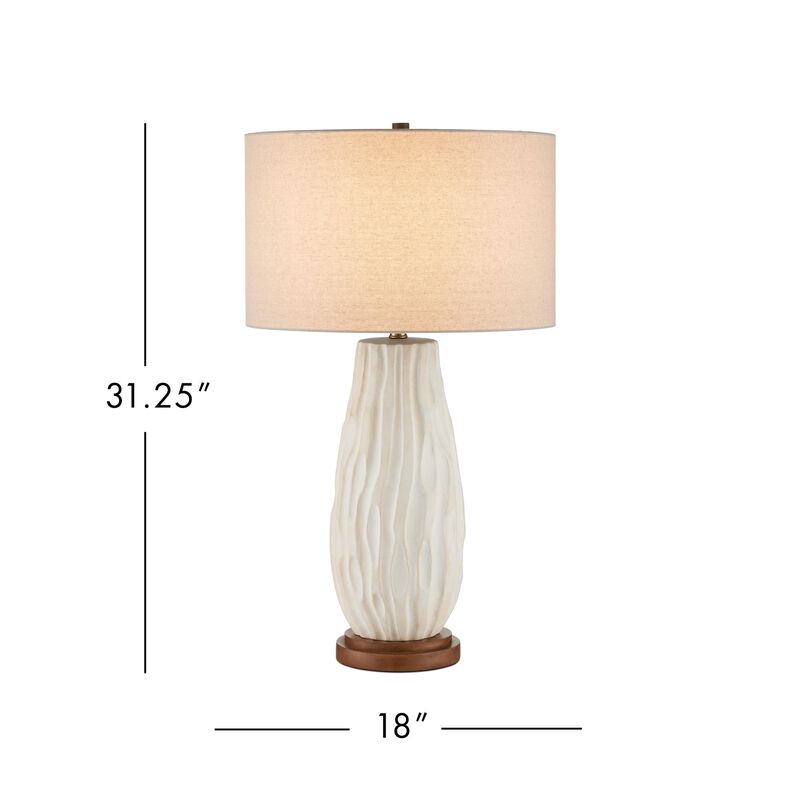 Water Large Table Lamp by Currey & Company