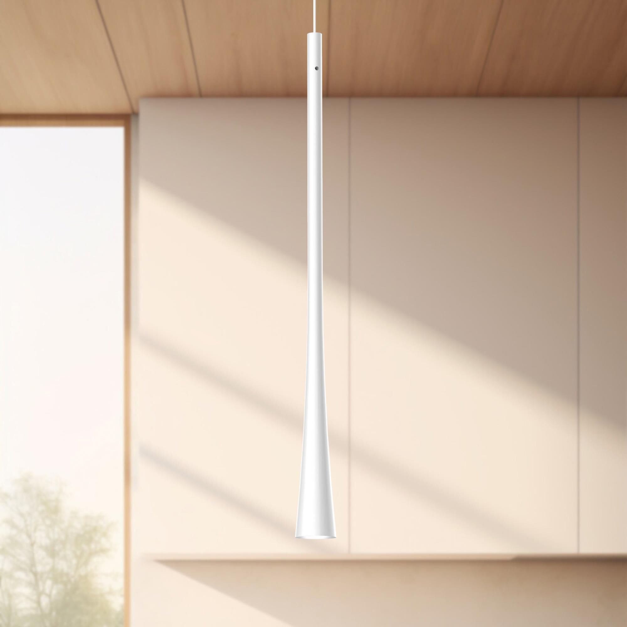 Shown in White finish