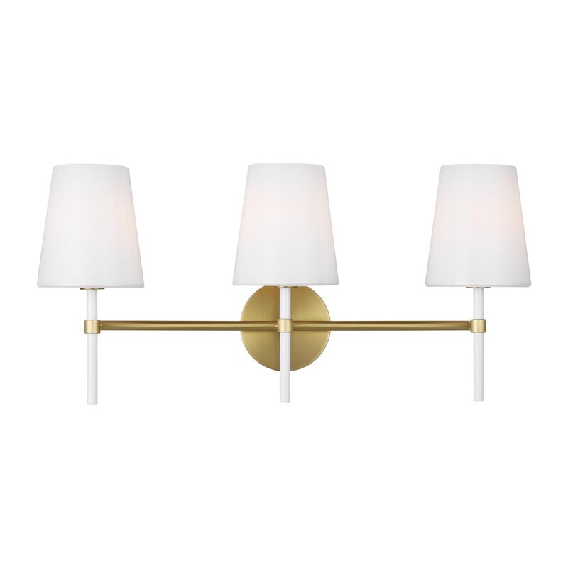 Kate Spade New York Monroe 23 Inch 3 Light Bath Vanity Light by Visual Comfort Studio
