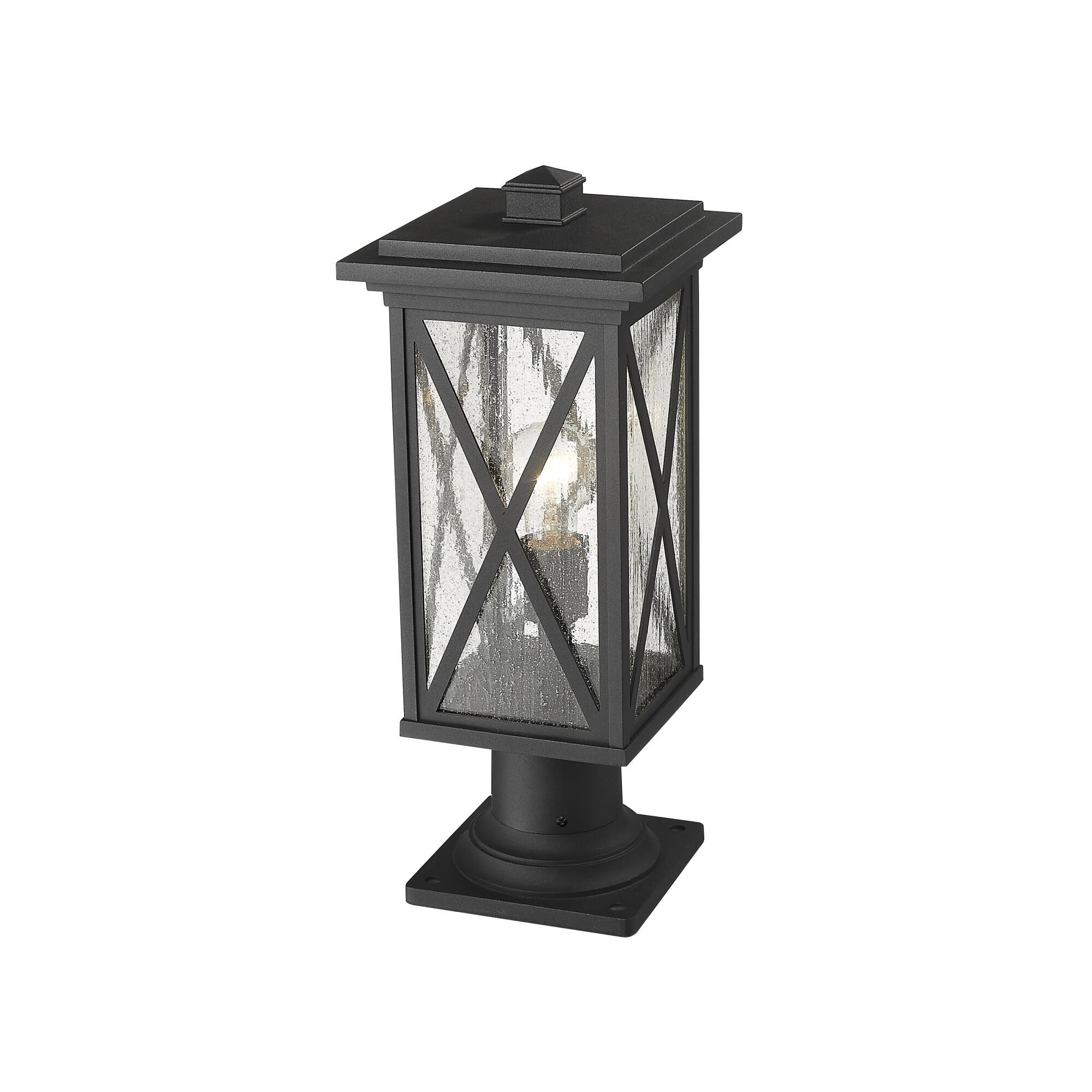 Z-Lite Brookside 18 Inch Tall Outdoor Pier Lamp