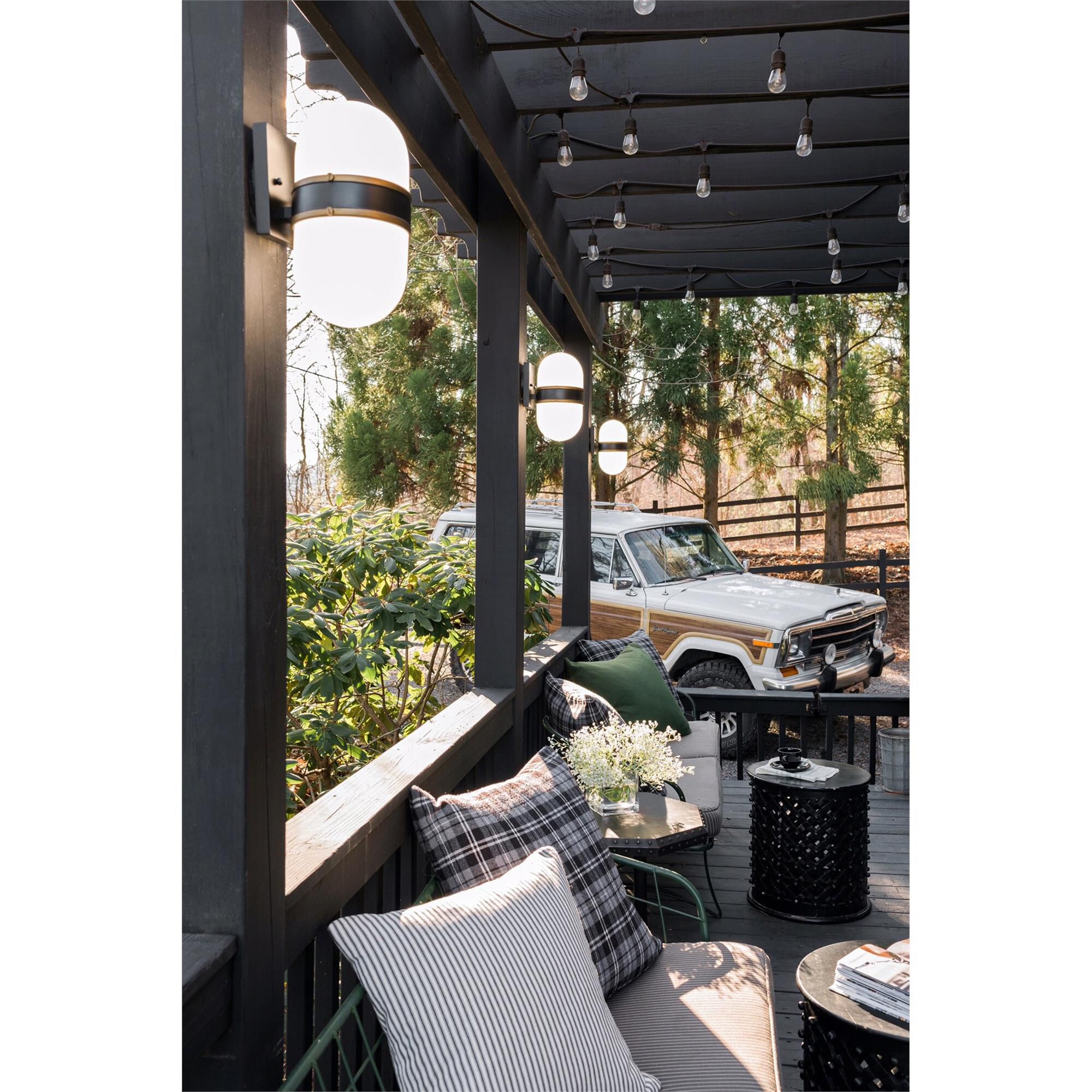 Brian Patrick Flynn Capsule 13 Inch Outdoor Wall Light,