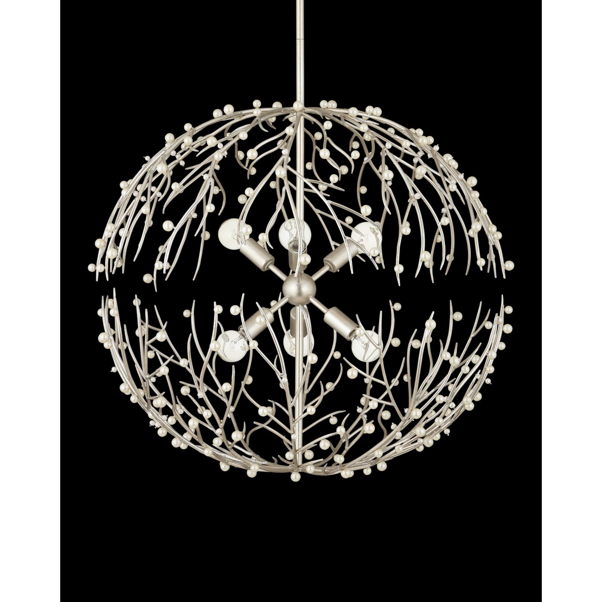 Shown in Natural and Contemporary Silver Leaf finish