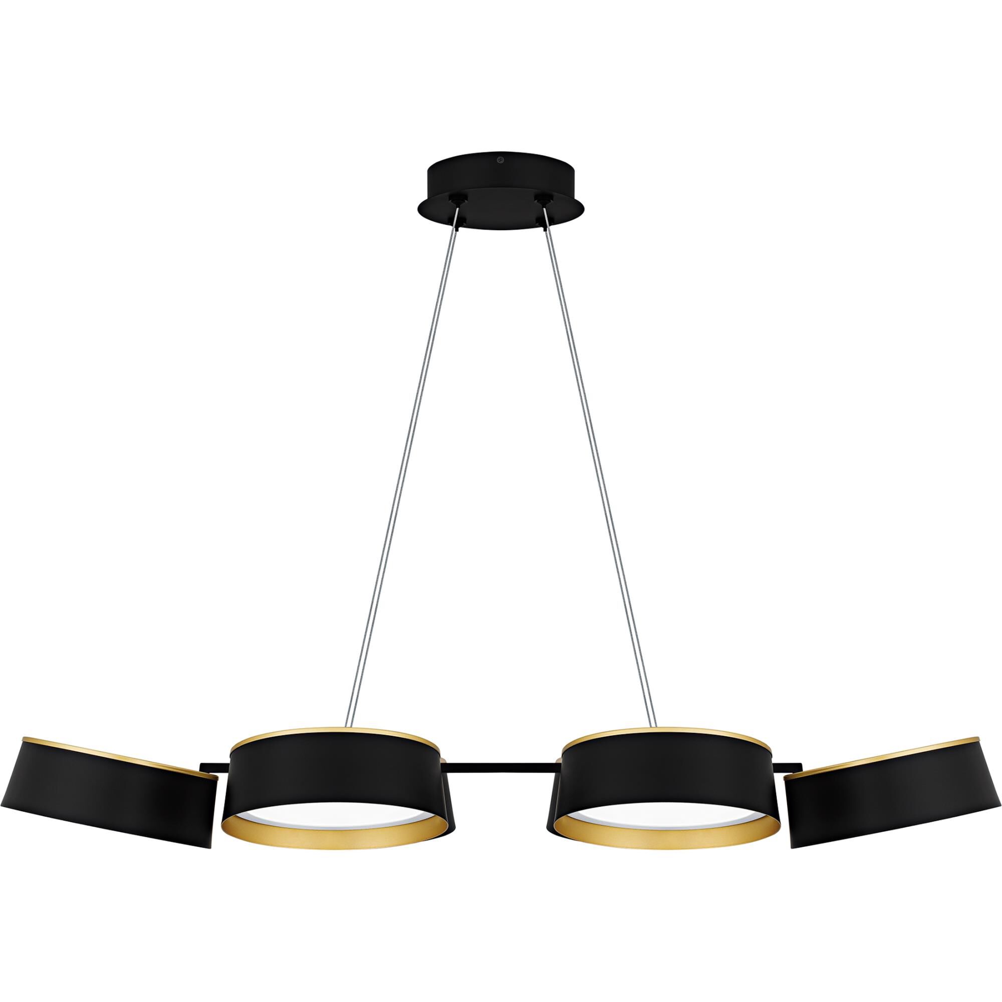 Shown in Matte Black finish and Metal shade