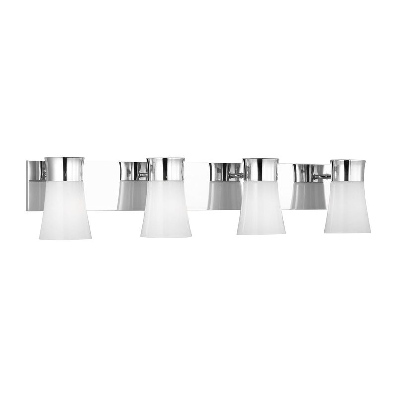 Drew & Jonathan Roy 32 Inch 4 Light Bath Vanity Light by Visual Comfort Studio