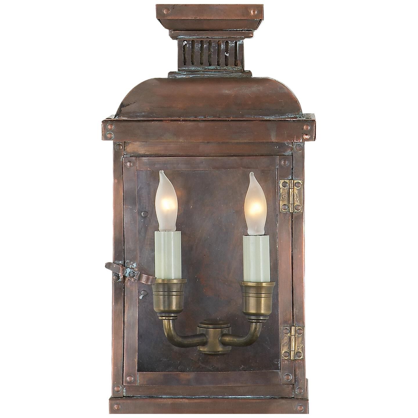 Shown in Natural Copper finish and Clear glass 