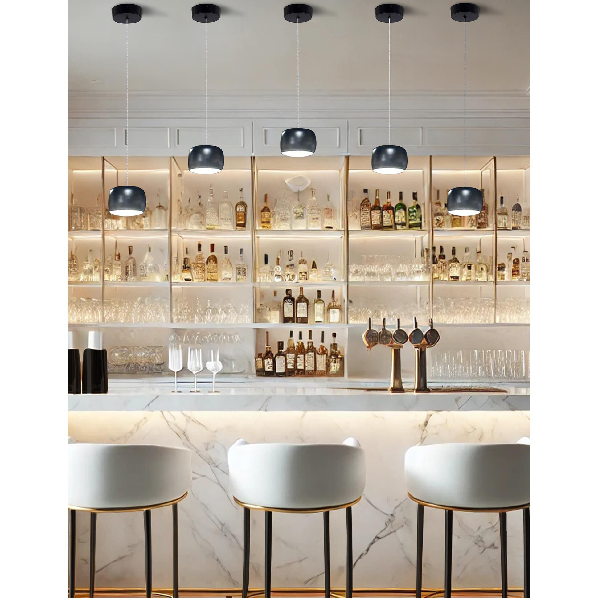 Justice Design Group Frascati 4 Inch LED Mini Pendant