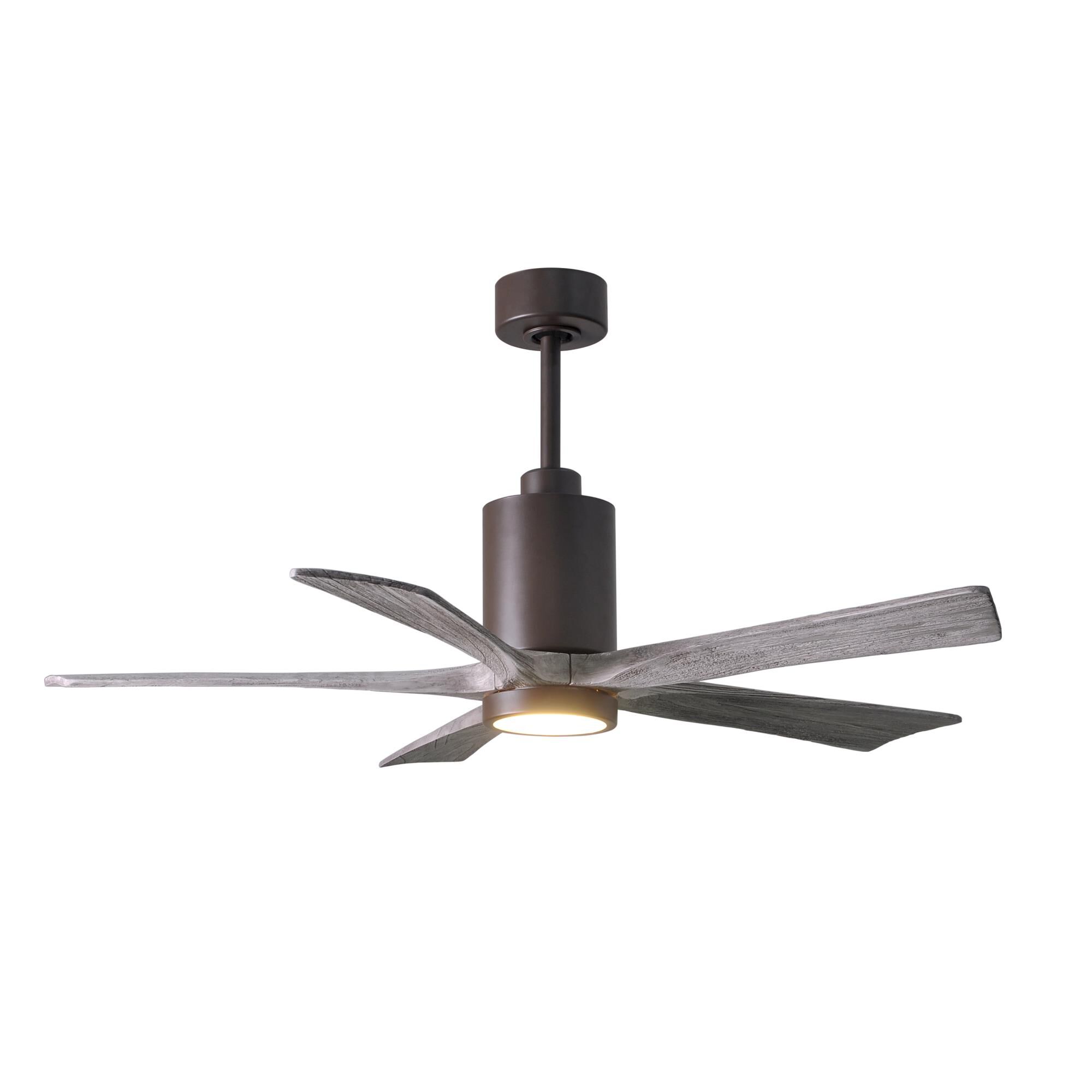 Patricia 52 Inch Ceiling Fan with Light Kit by Matthews Fan Company