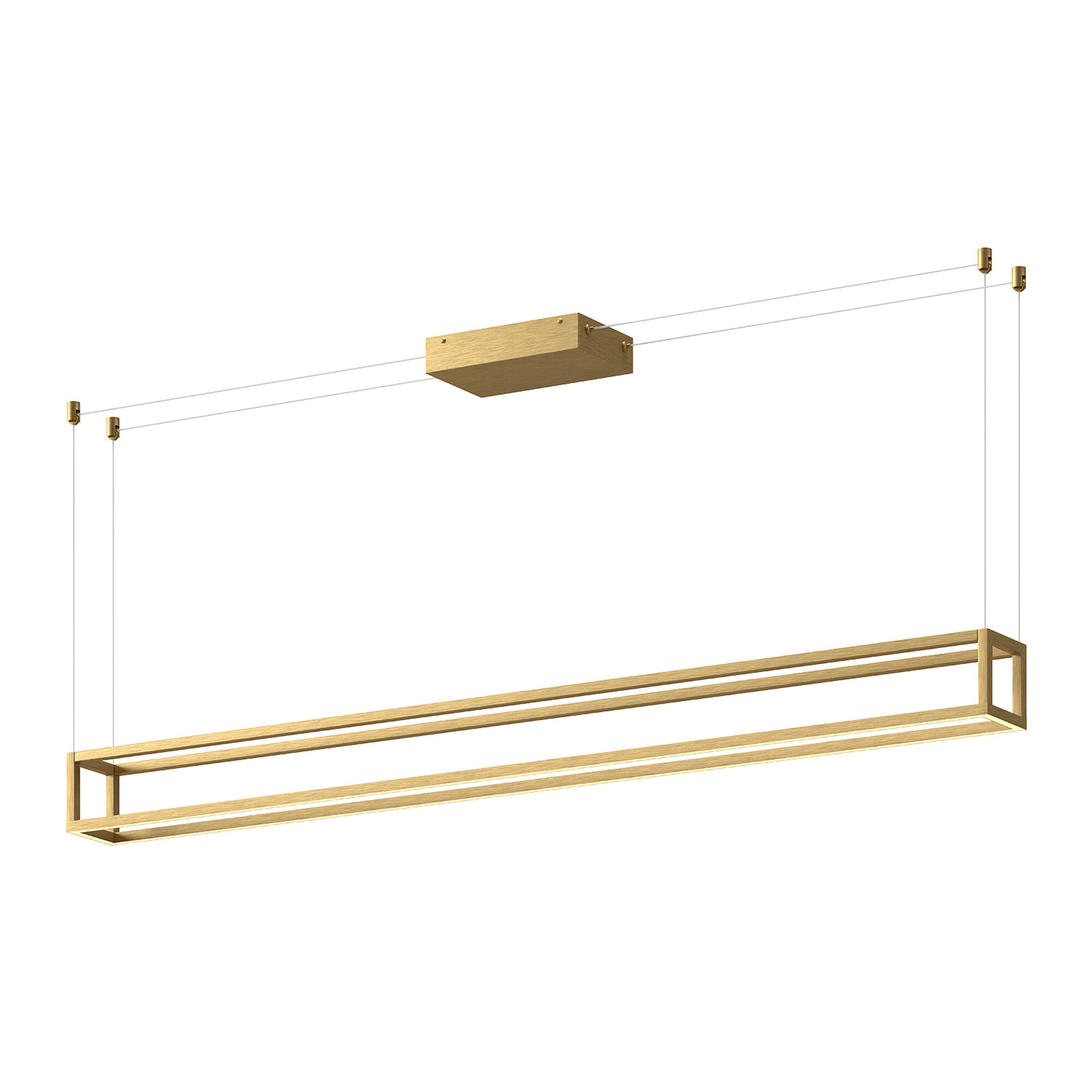 Shown in Brushed Gold finish