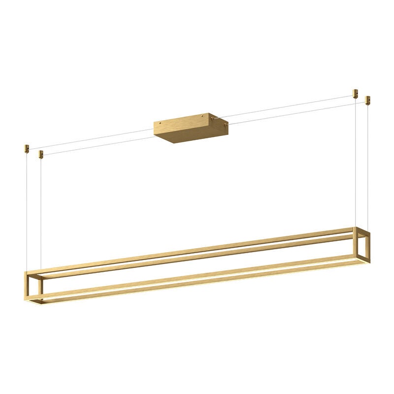 Plaza Large Linear Chandelier by Kuzco