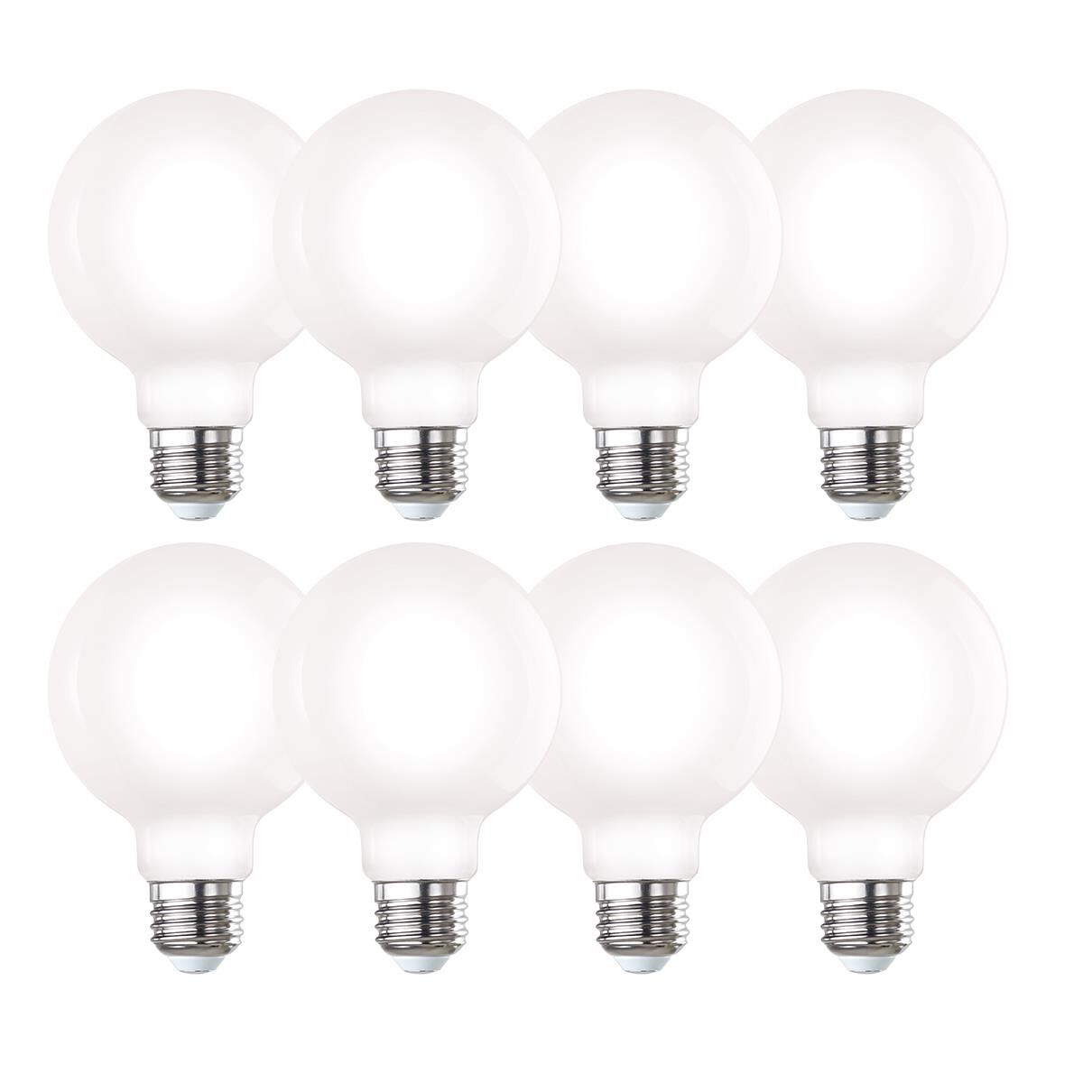 Dimmable 7 Watt 4000K G25 LED Light Bulb,
