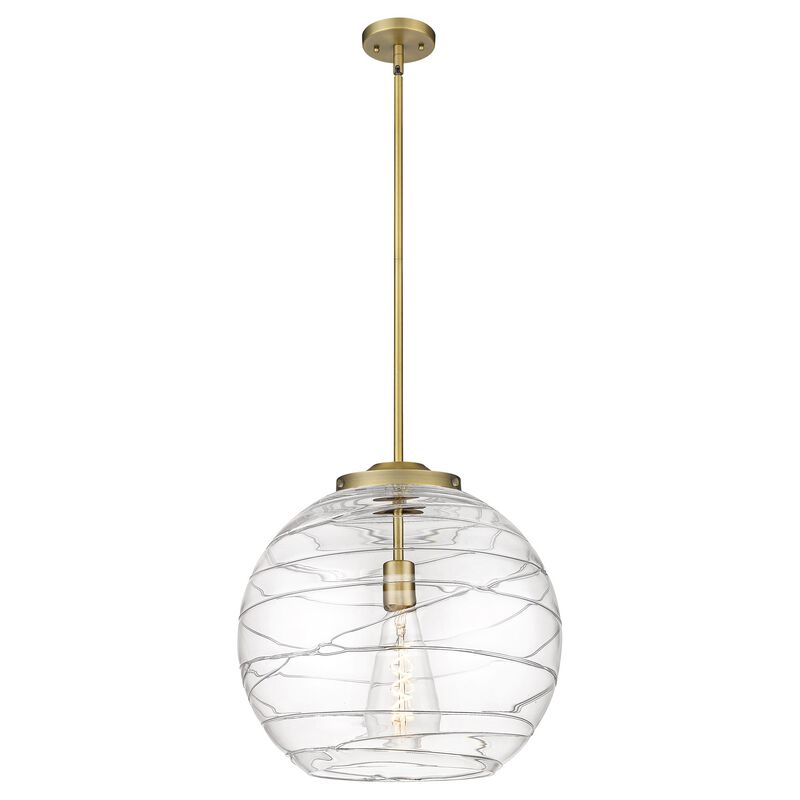Bruno Marashlian Athens Deco Swirl 16 Inch Large Pendant by Innovations Lighting