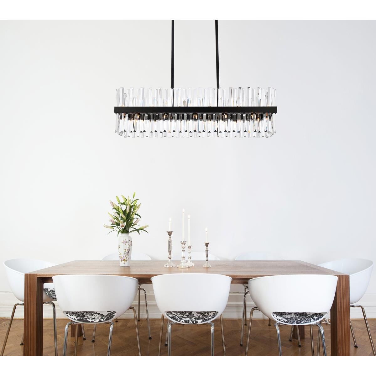Serephina Linear Suspension Light by Elegant Lighting