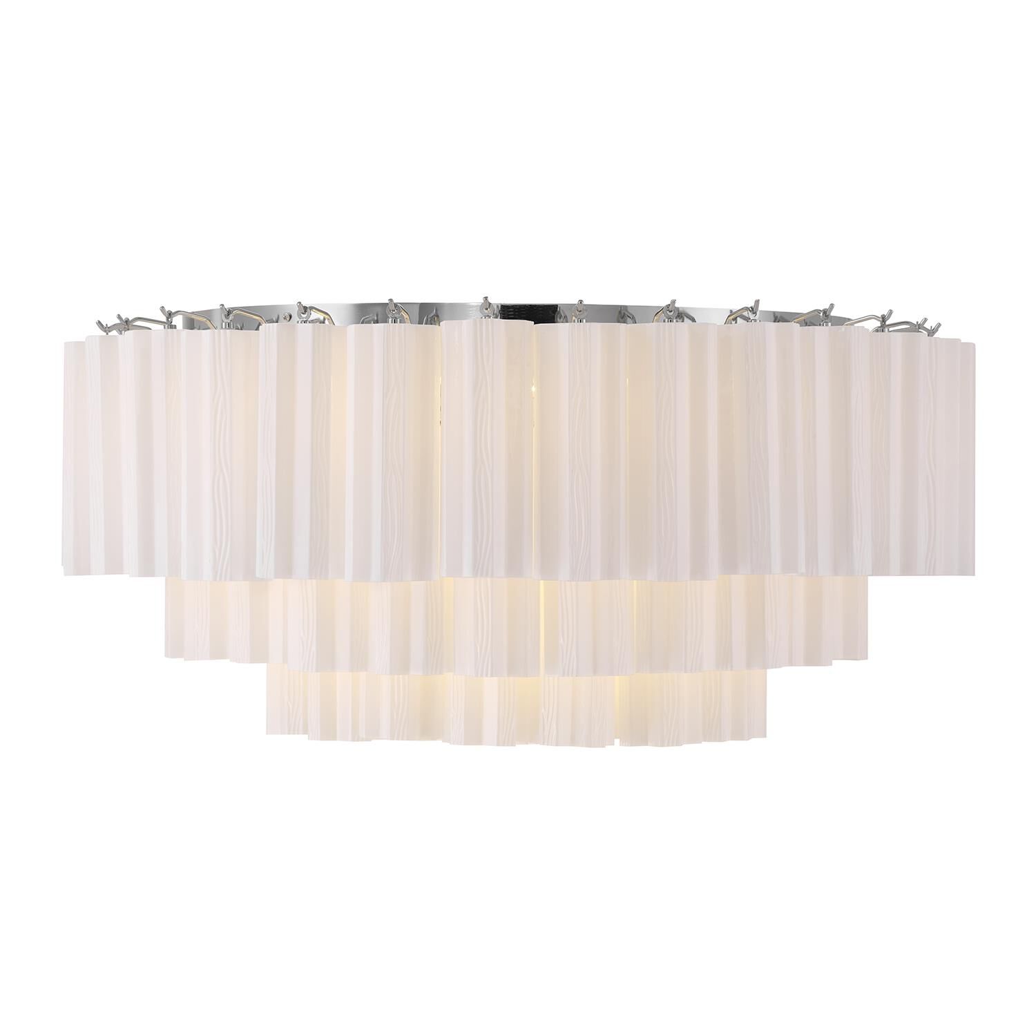 Addis 32 Inch Semi Flush Mount by Crystorama