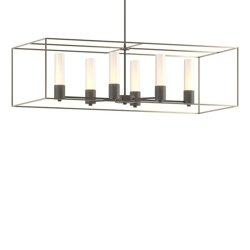 Portico Medium Linear Chandelier by Hubbardton Forge