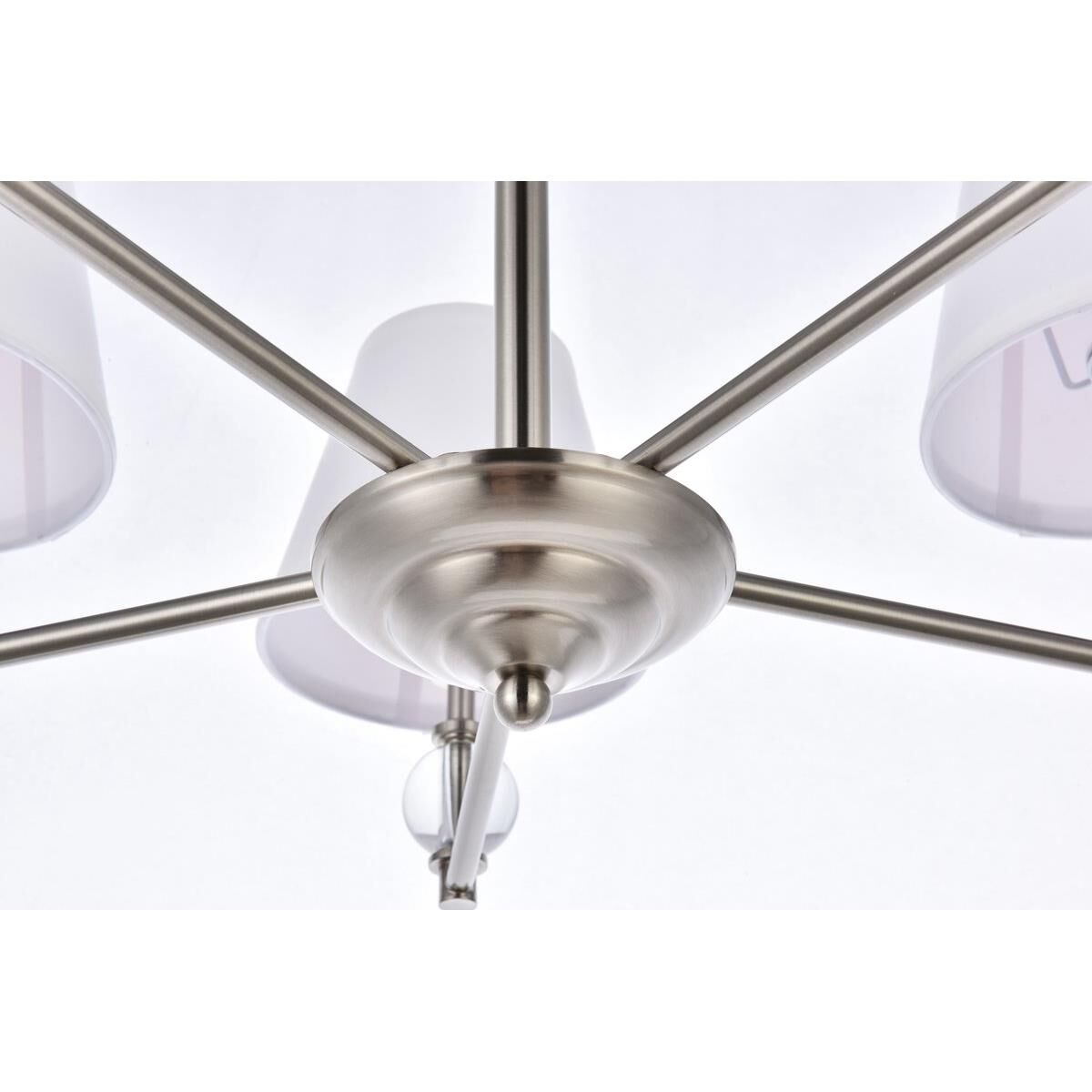 Bethany 27 Inch 5 Light Chandelier by Elegant Lighting