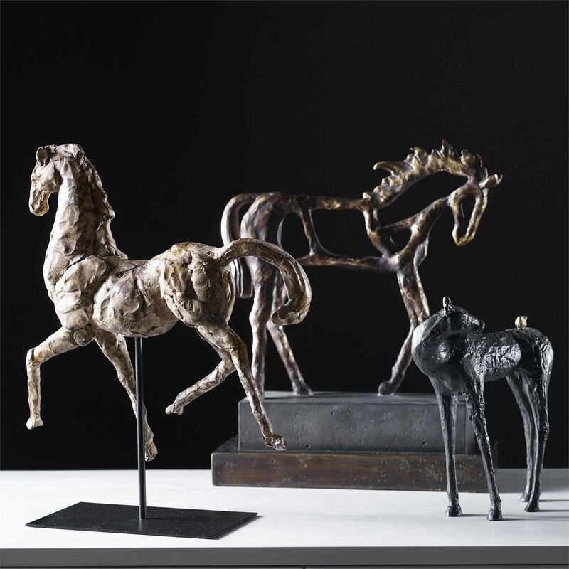 Titan Horse Figurine by Uttermost
