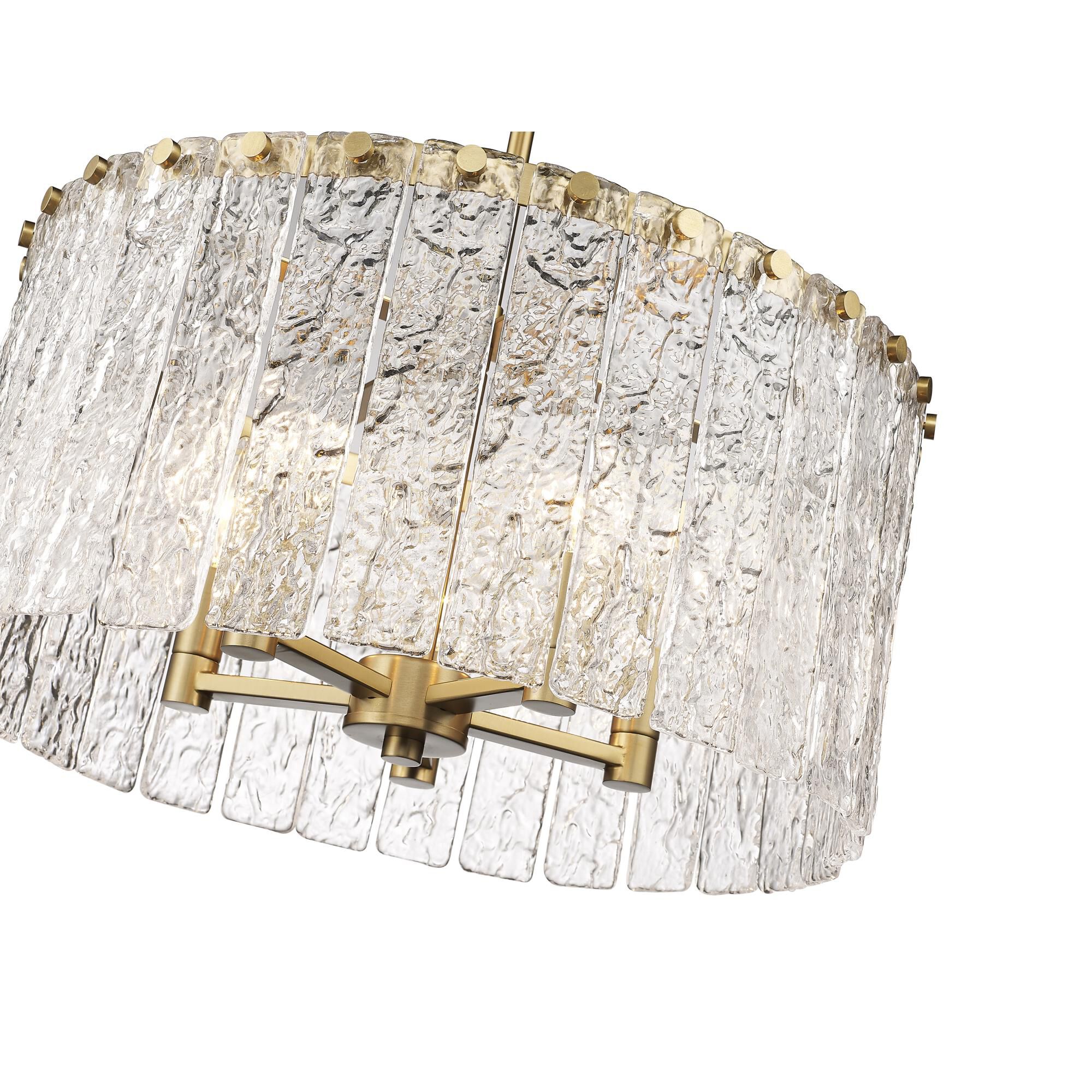 Glacier 19 Inch Large Pendant by Z-Lite