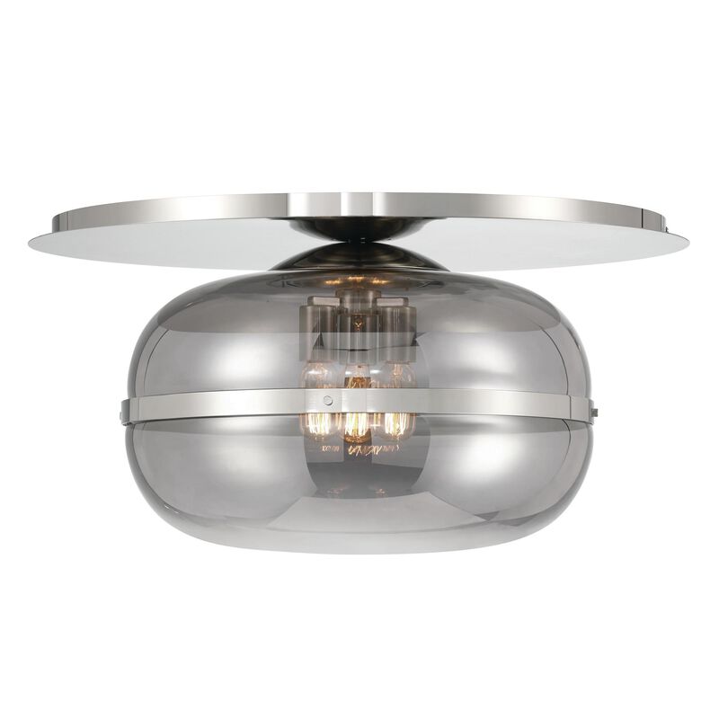 Nottingham 20 Inch 3 Light Semi Flush Mount by Eurofase Lighting