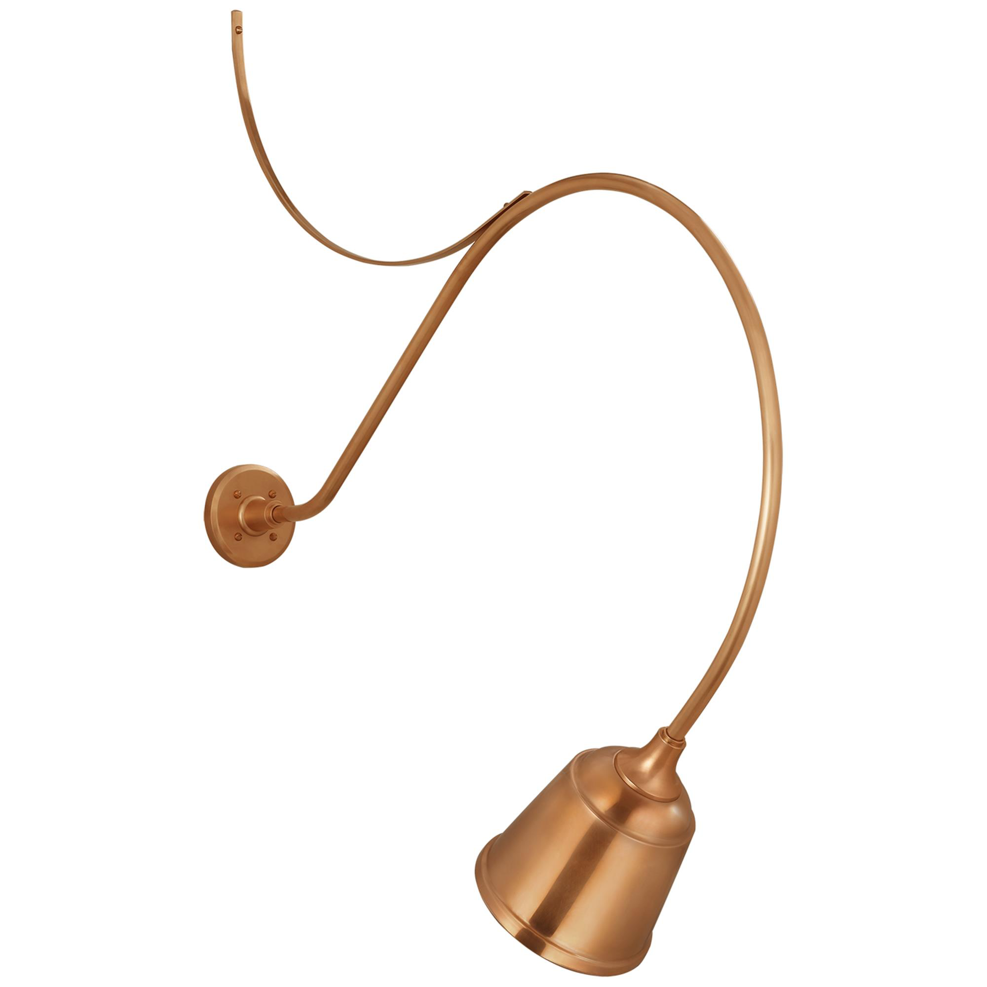 Shown in Soft Copper finish and Copper shade