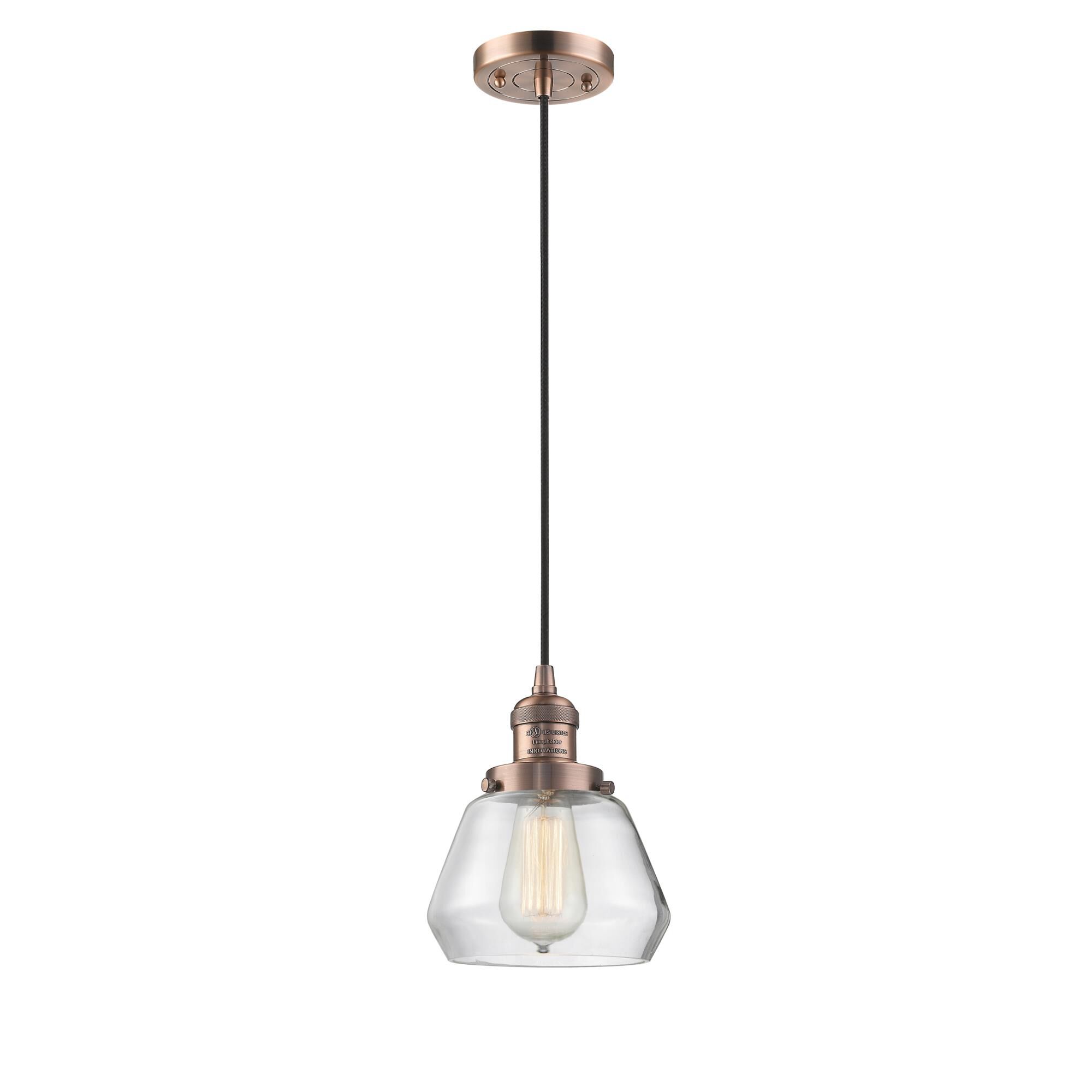 Bruno Marashlian Fulton 7 Inch Mini Pendant by Innovations Lighting