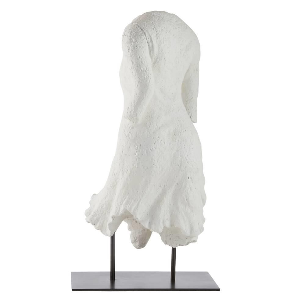 Shown in Matte White Plaster finish