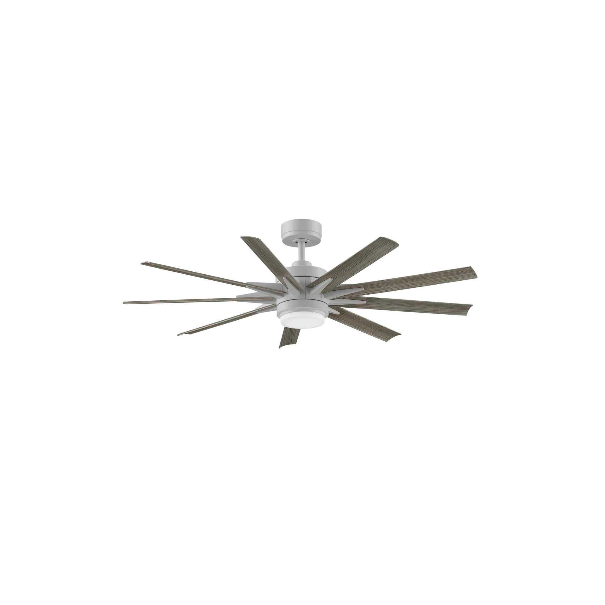 Shown in Matte White finish and Opal Frosted glass